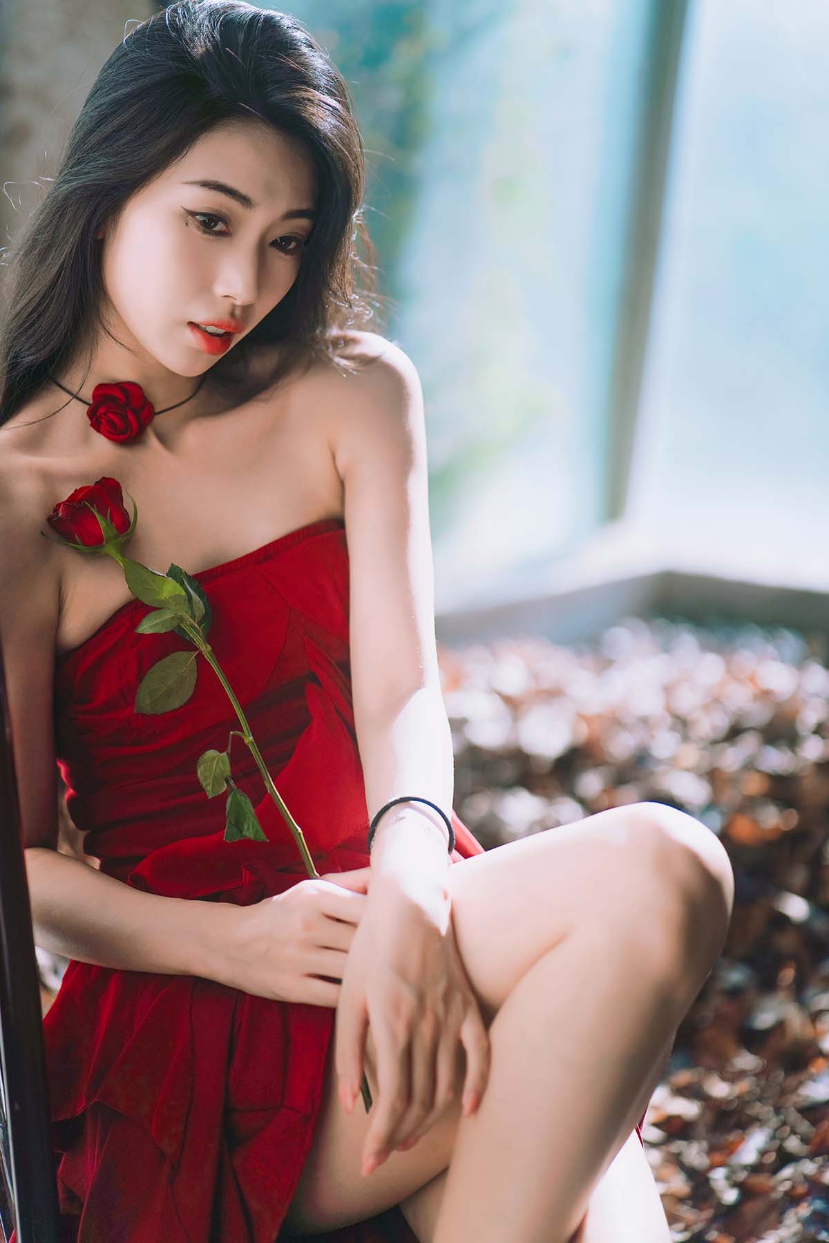 [YITUYU艺图语]2025.01.15 魅力火玫瑰，少女璀璨之光 Liya YITUYU艺图语-第2张