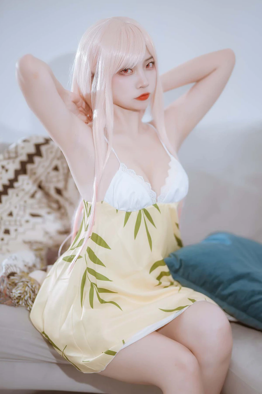 二佐Nisa – 海梦 睡衣 Cosplay-第1张