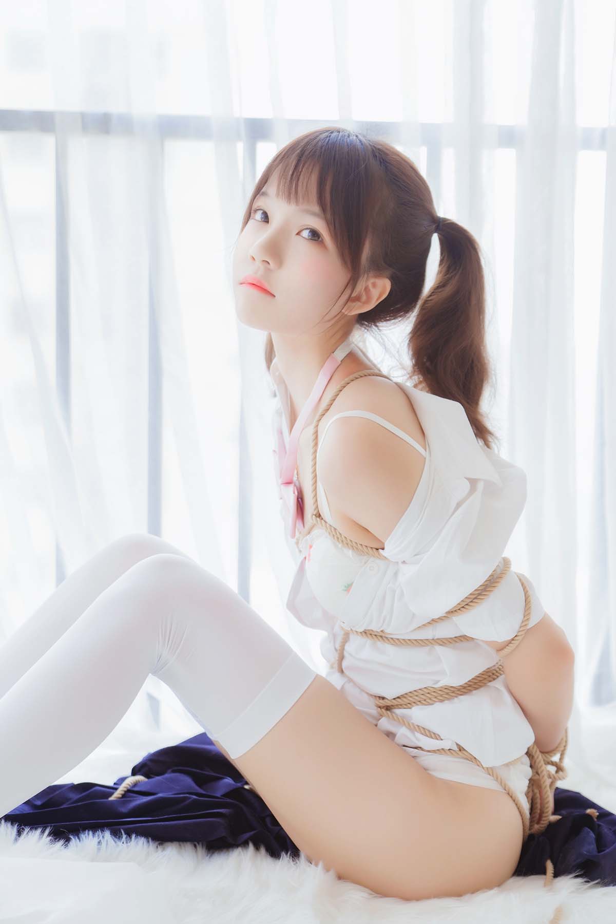 桜桃喵 – 捆绑 Cosplay-第1张