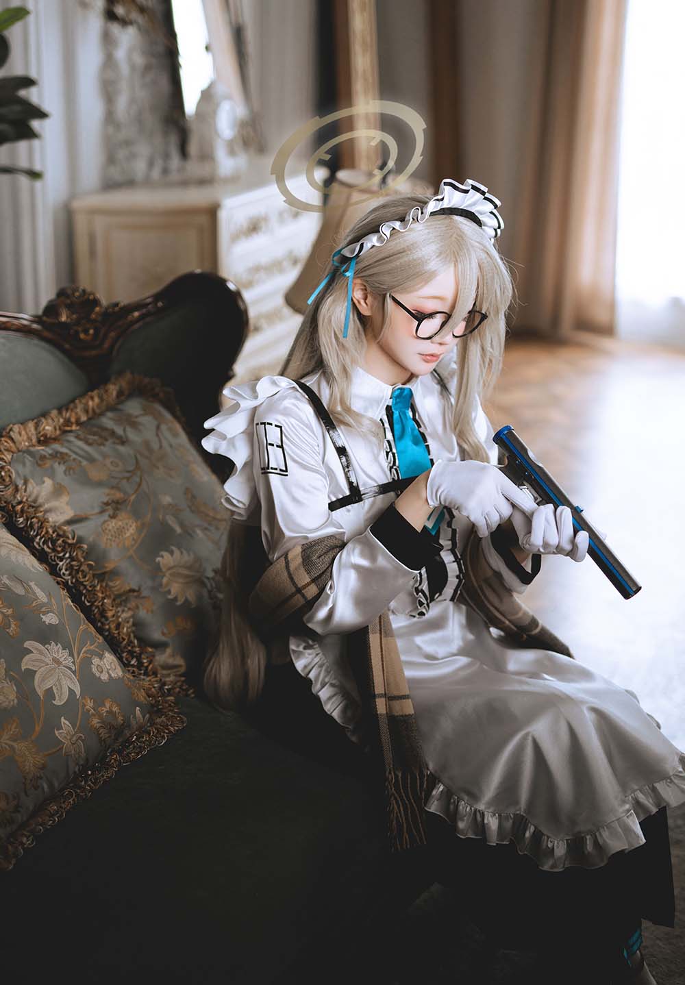 黑龙贯通 – 碧蓝档案 室笠茜 Cosplay-第1张