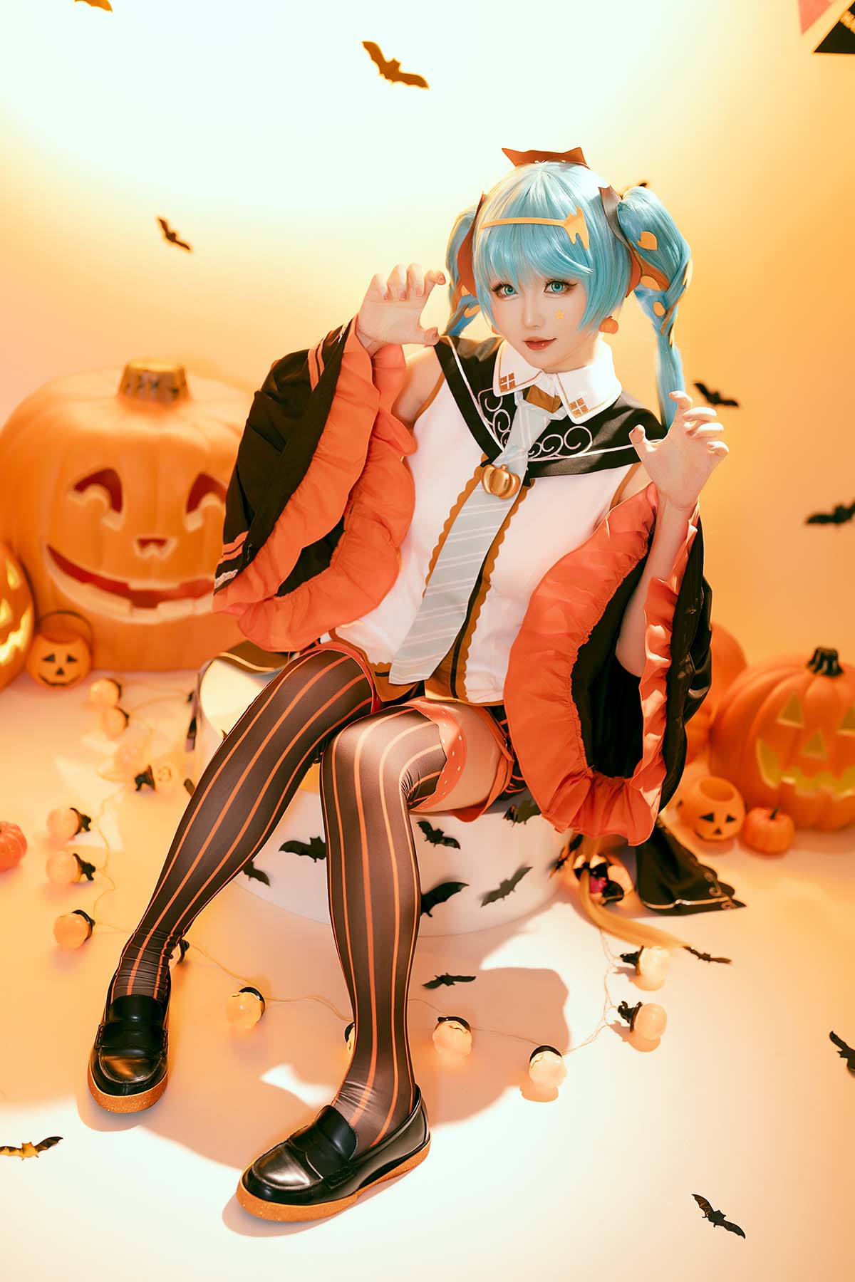 星之迟迟 – 初音未来万圣节 Cosplay-第1张