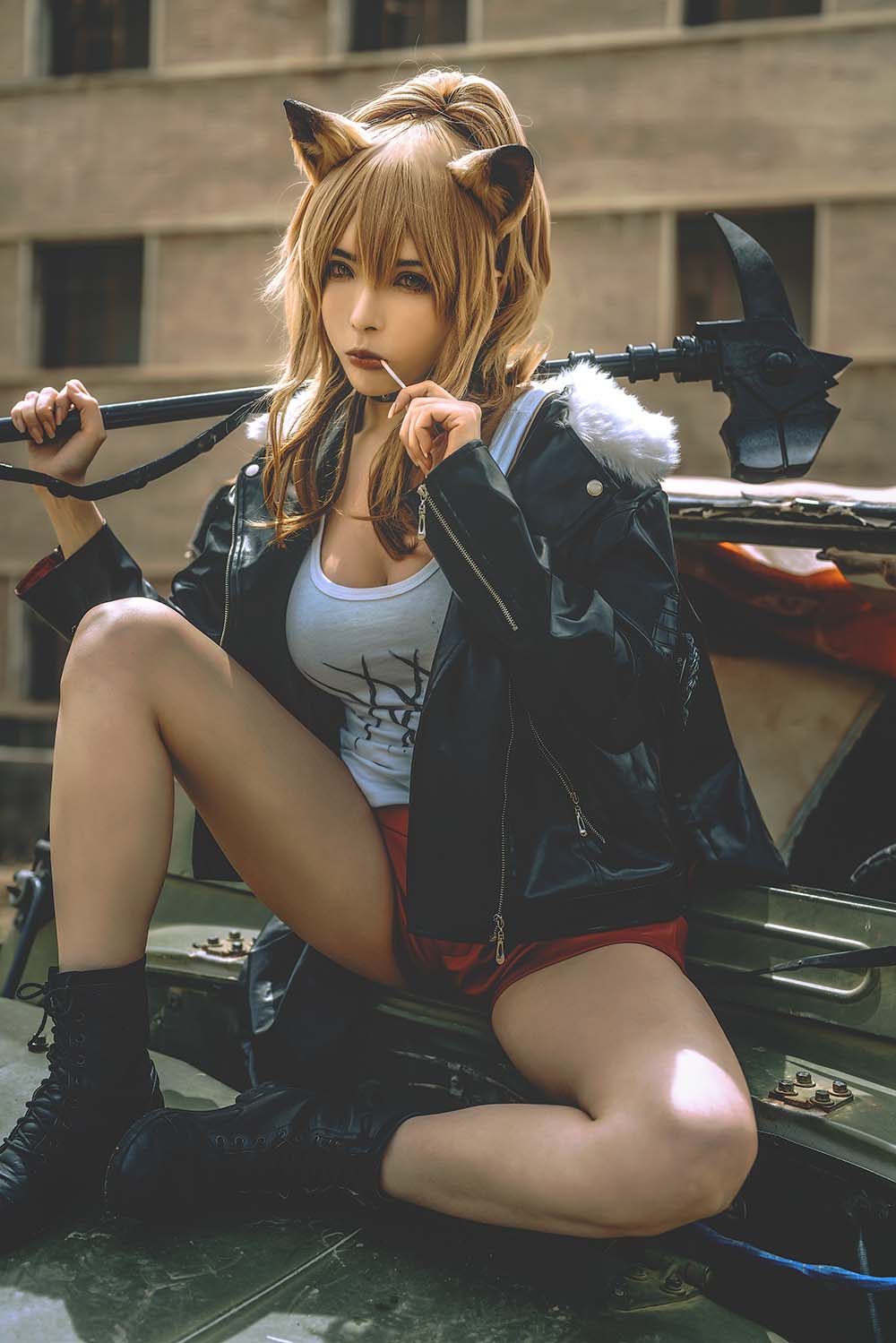 秋和柯基(夏小秋秋秋) – 推进之王 Cosplay-第1张