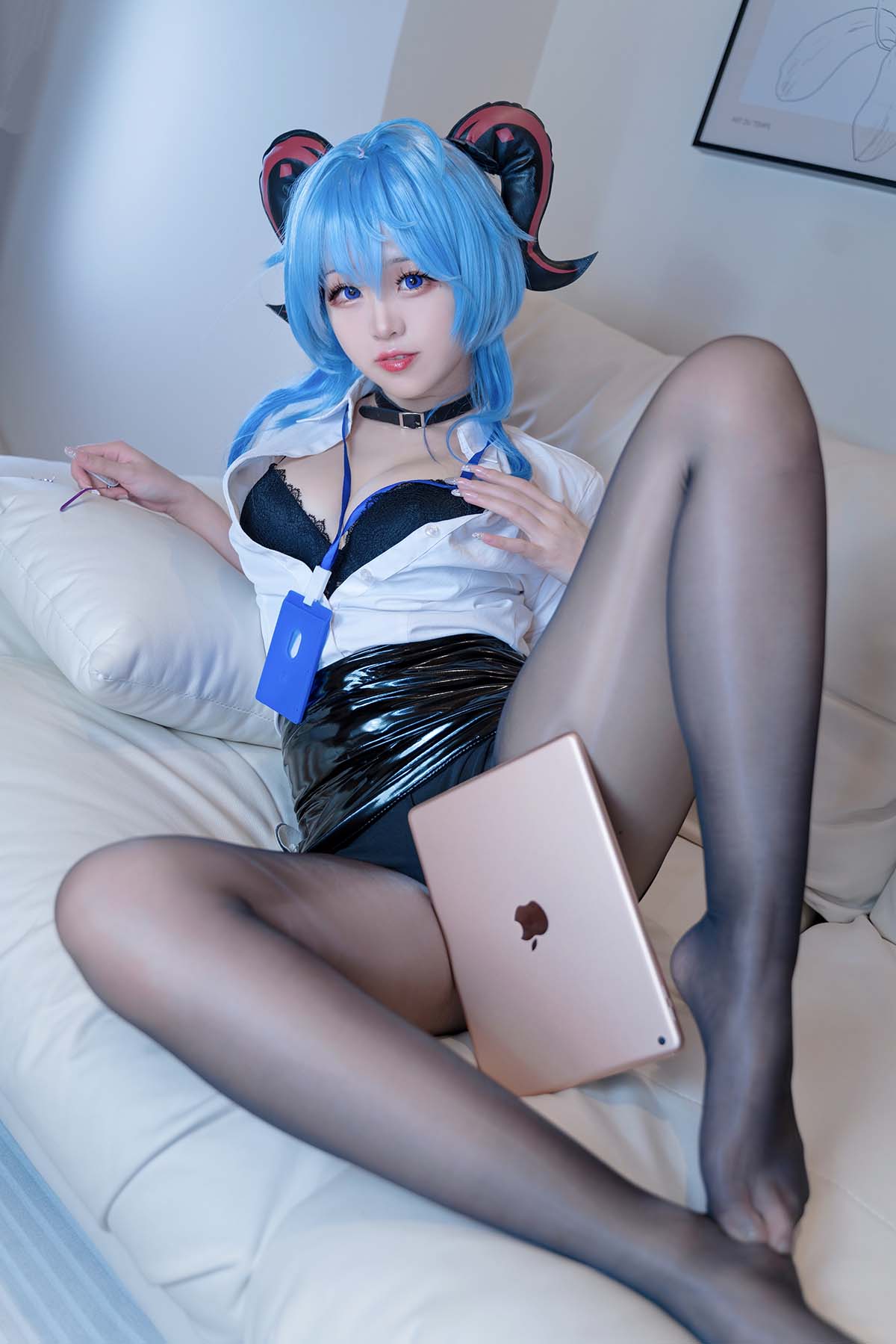 miko酱ww – 原神 甘雨OL Cosplay-第1张