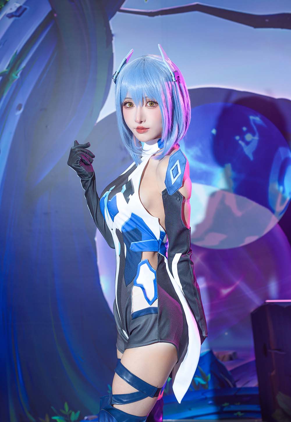 紫氯氯 – 赛贝丝 Cosplay-第1张