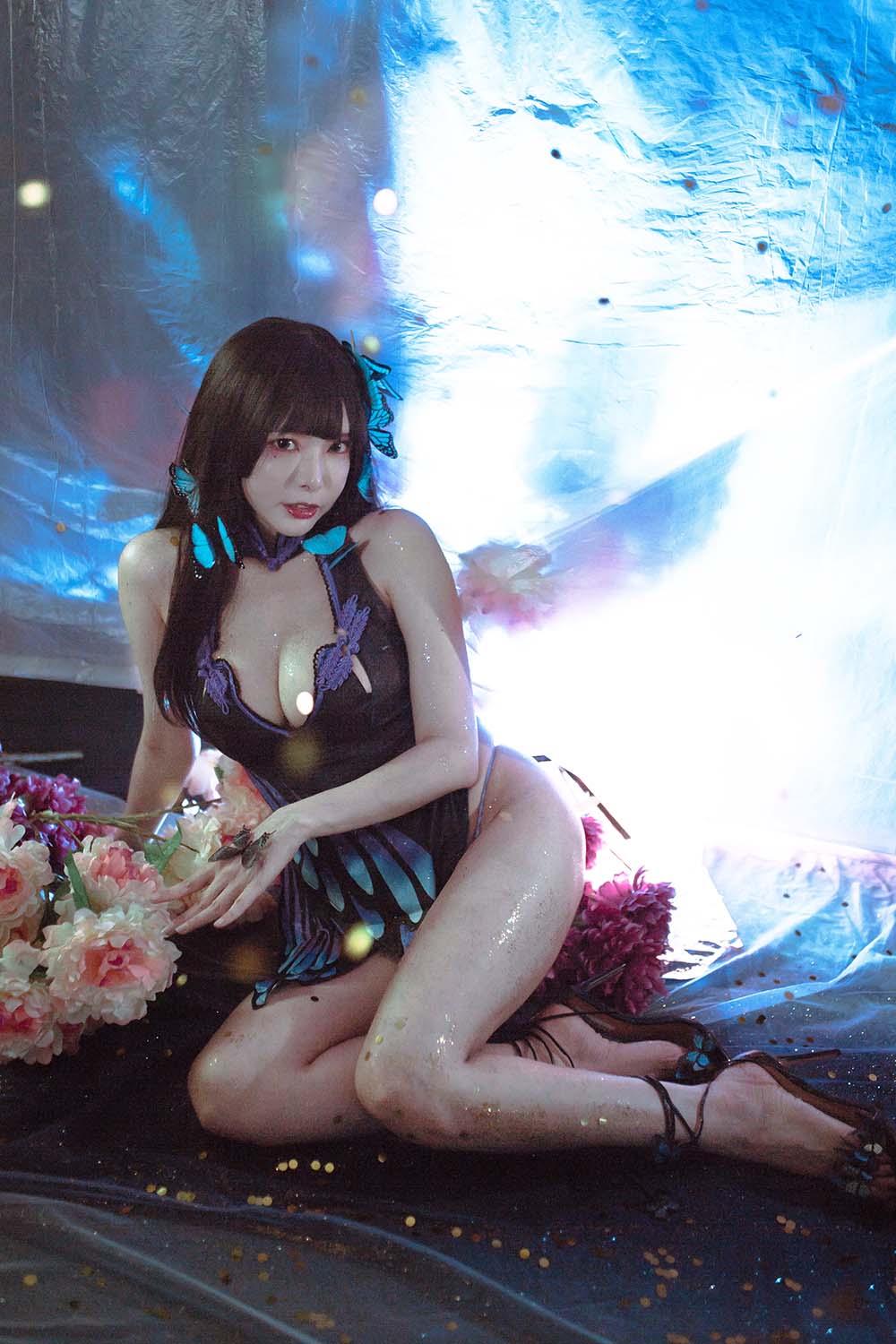 秋和柯基(夏小秋秋秋) – 蝶 Cosplay-第1张