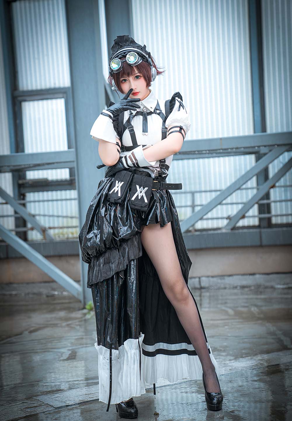 喵喵的喵吖 – 战斗女仆 Cosplay-第1张