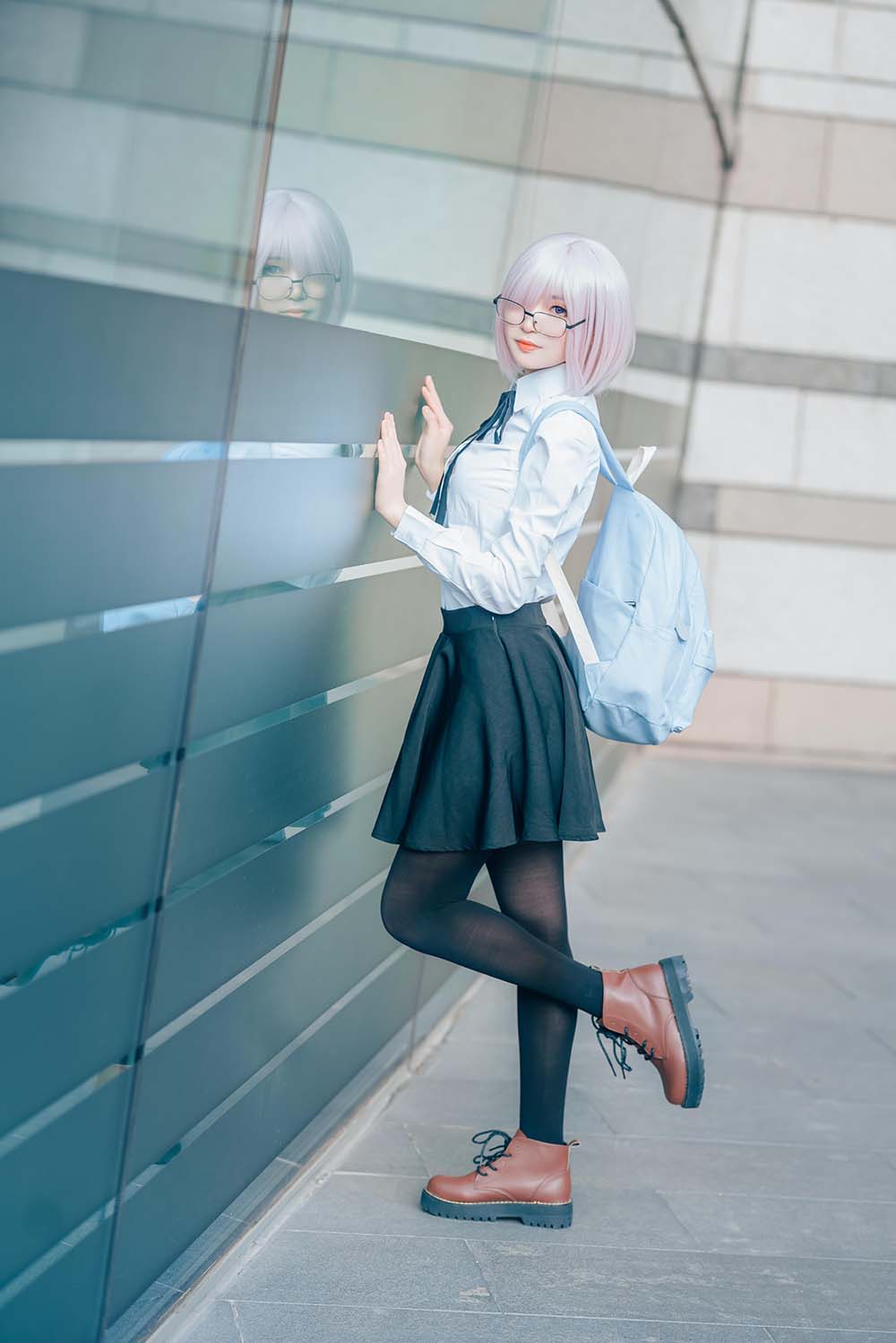 这个泡泡就是逊啦 – 玛修 Cosplay-第1张