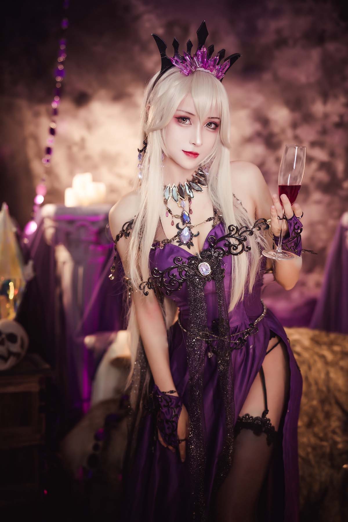奶狮不咬人 – 黑枪呆 Cosplay-第1张