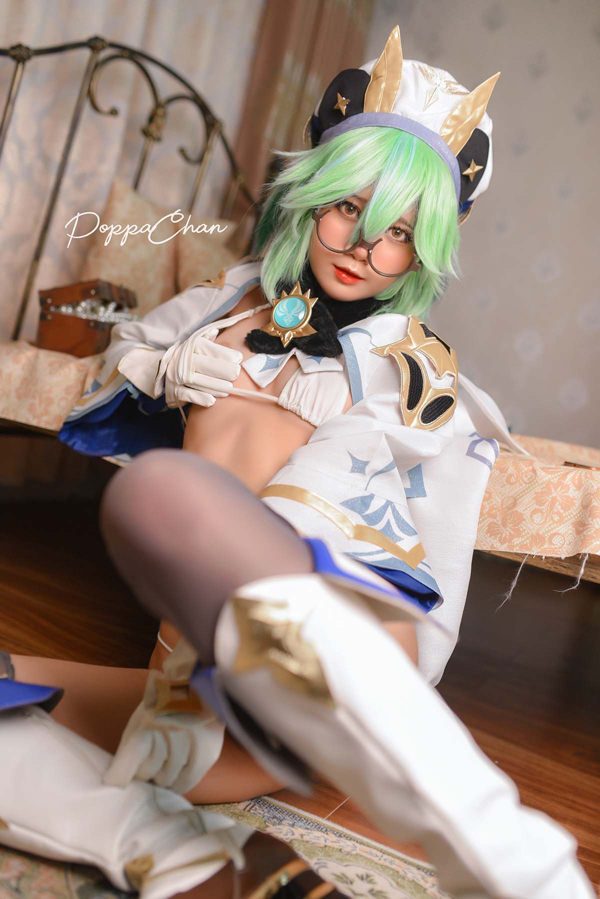 PoppaChan – Sucrose Genshin Impact Cosplay-第1张