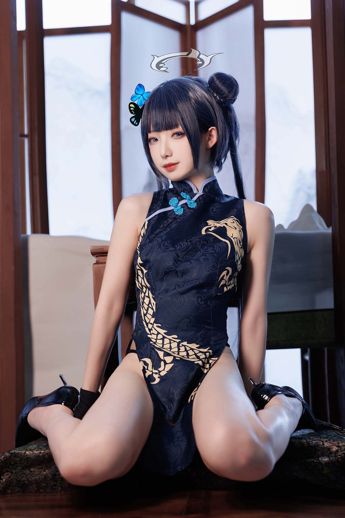 封疆疆v – 碧蓝档案 妃咲 Cosplay-第1张