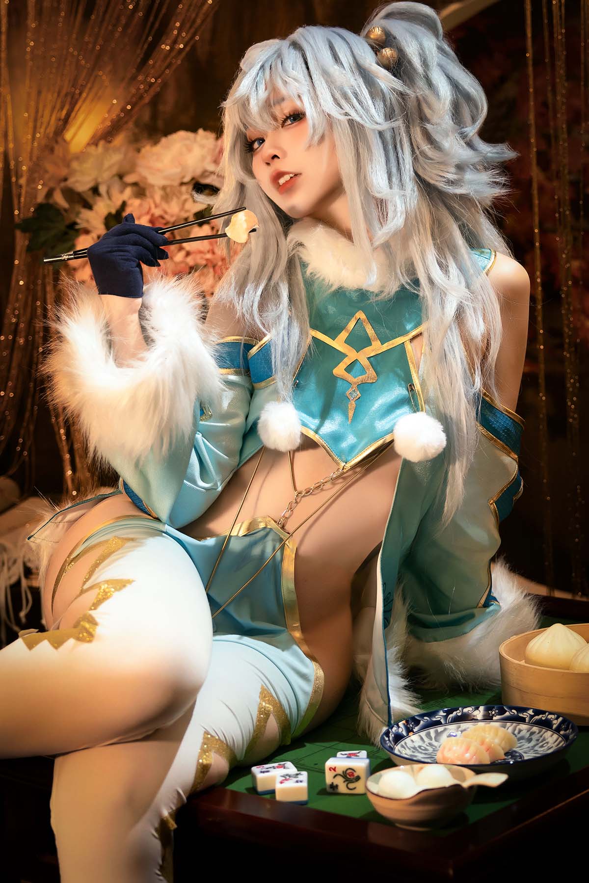 G44不会受伤 – 芙洛伦春节 Cosplay-第1张