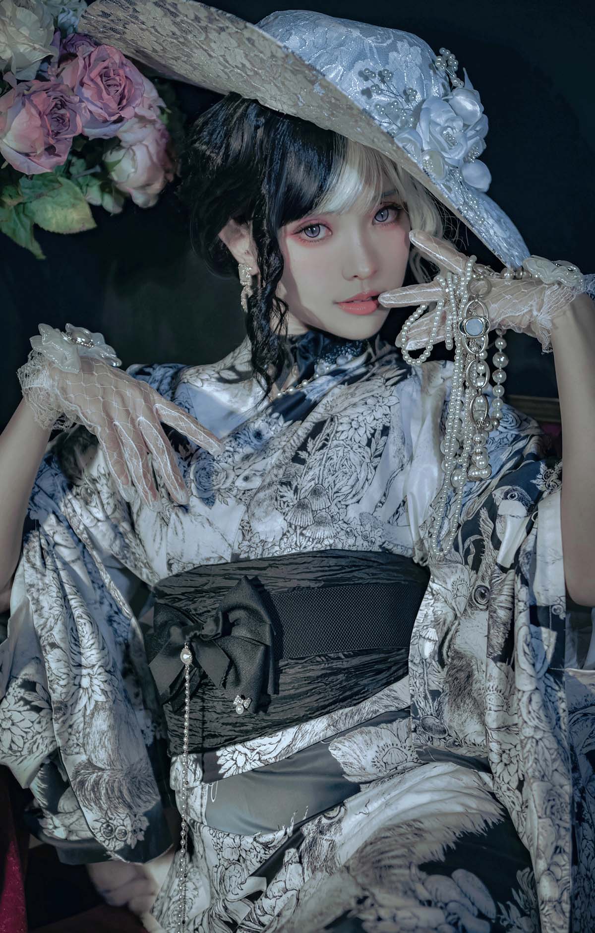Ely_eee(ElyEE子) – Halloween Witch Cosplay-第1张
