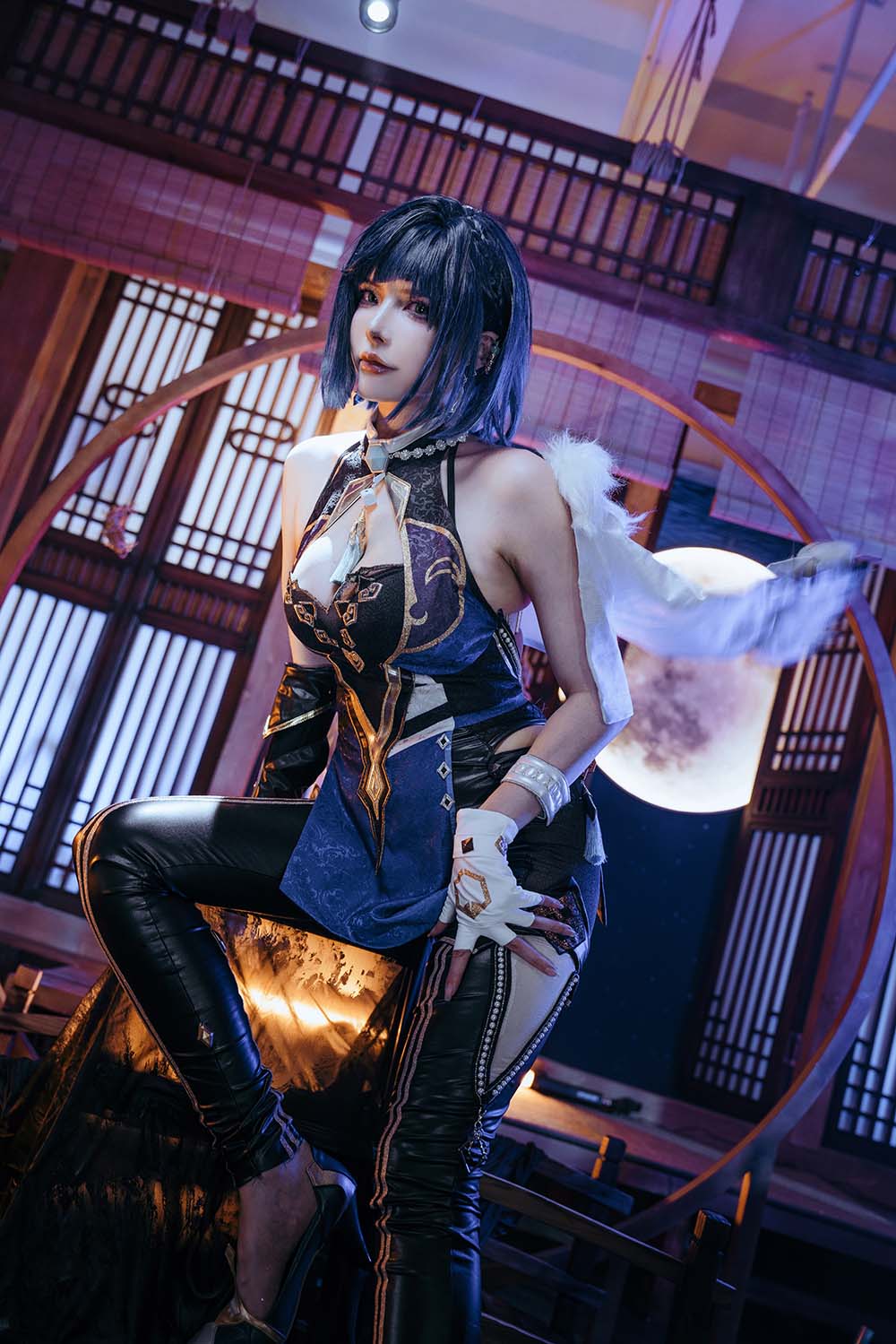 秋和柯基(夏小秋秋秋) – 夜兰 Cosplay-第1张