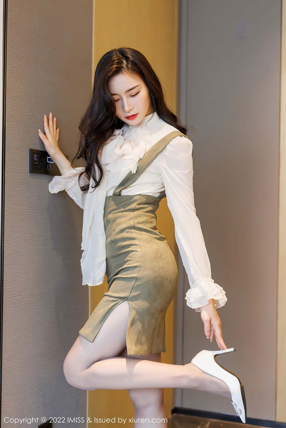 [IMiss爱蜜社]2022.02.14 VOL.664 Vanessa IMiss爱蜜社-第1张