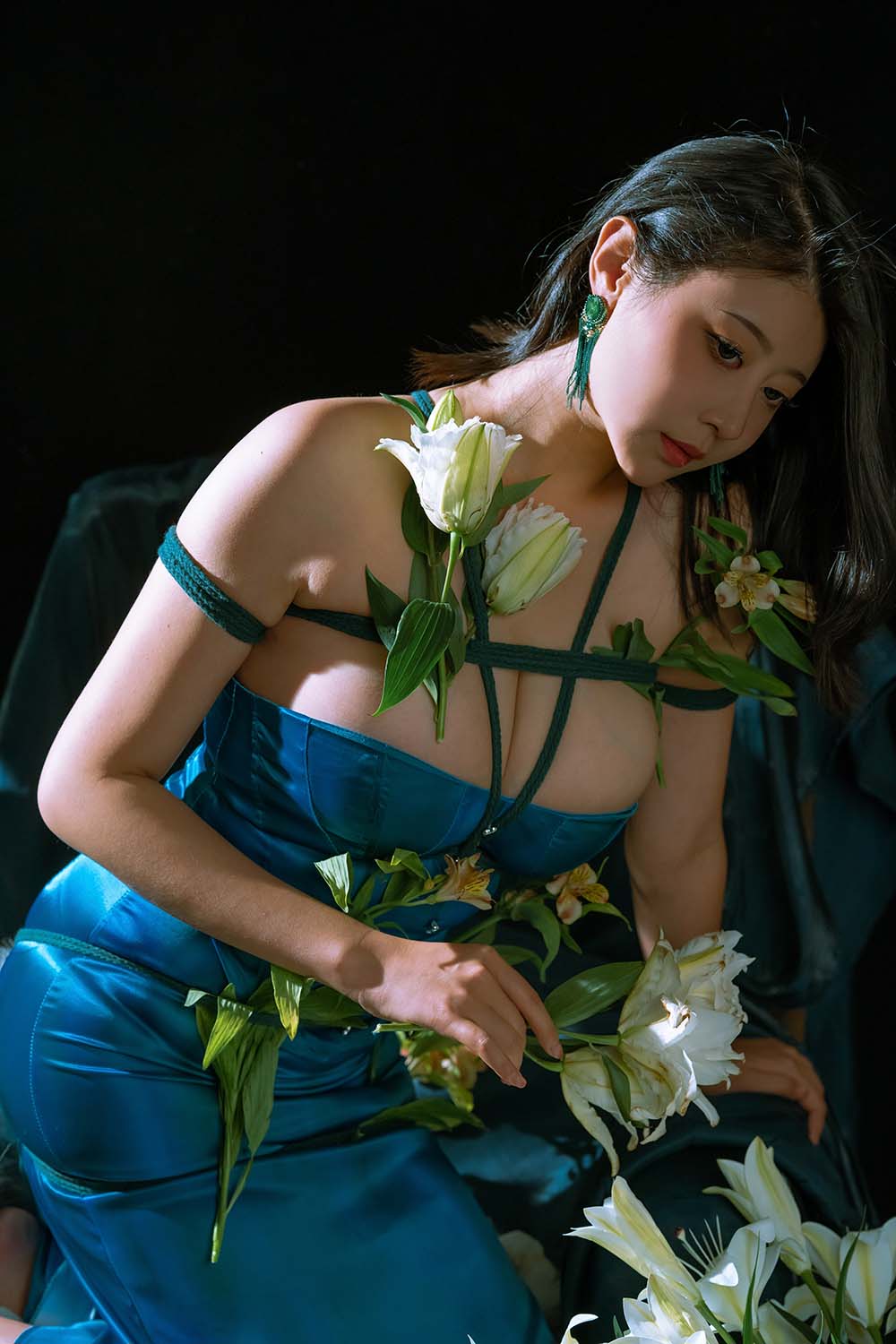 云溪溪 & 奈汐酱nice 潮汐+月 Cosplay-第1张