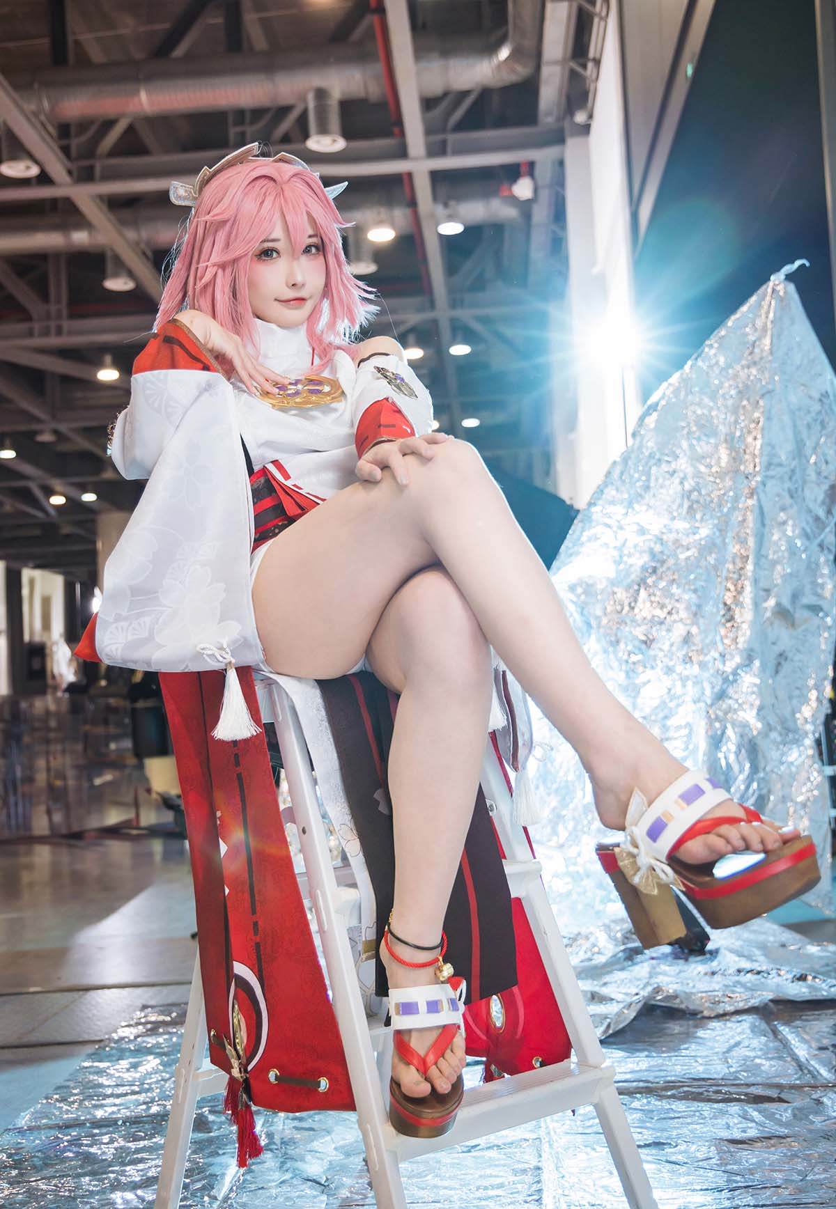 糖果果candy – 八重神子 Cosplay-第1张