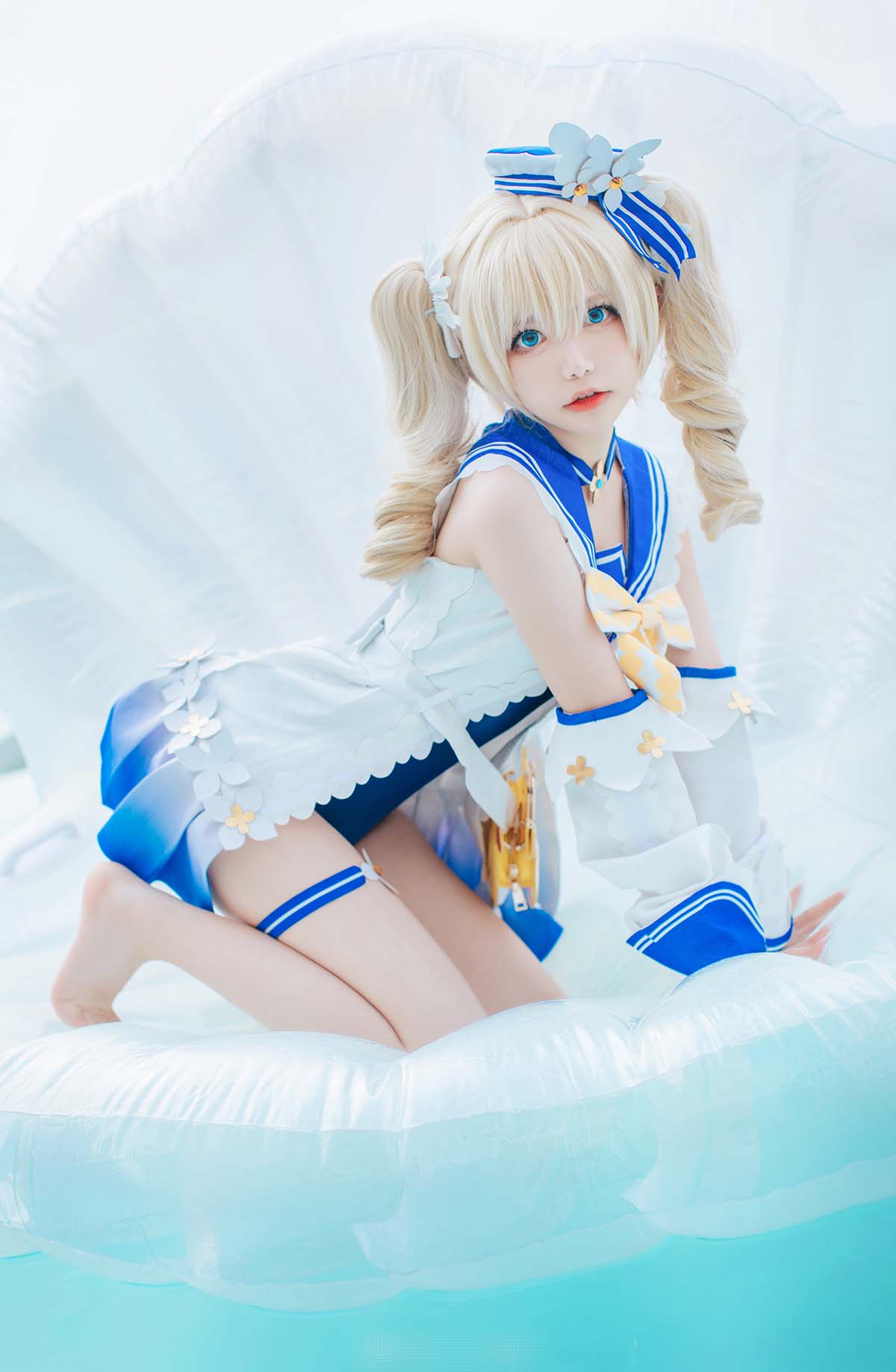 六二二同学 – 芭芭拉 原神 Cosplay-第1张