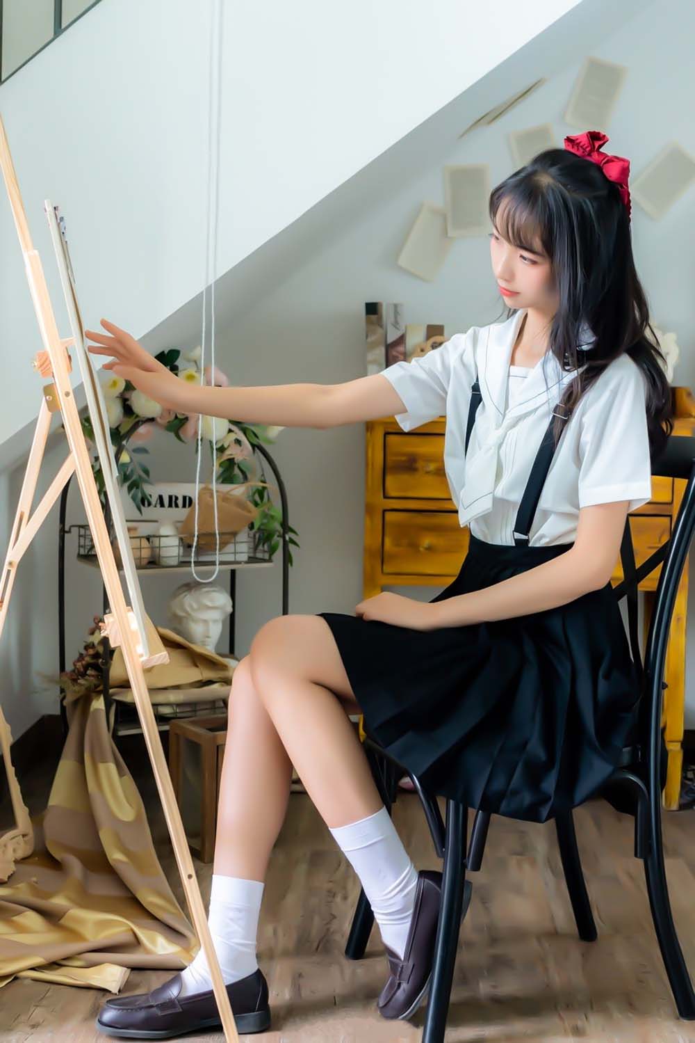 西瓜 – JK制服 Cosplay-第1张