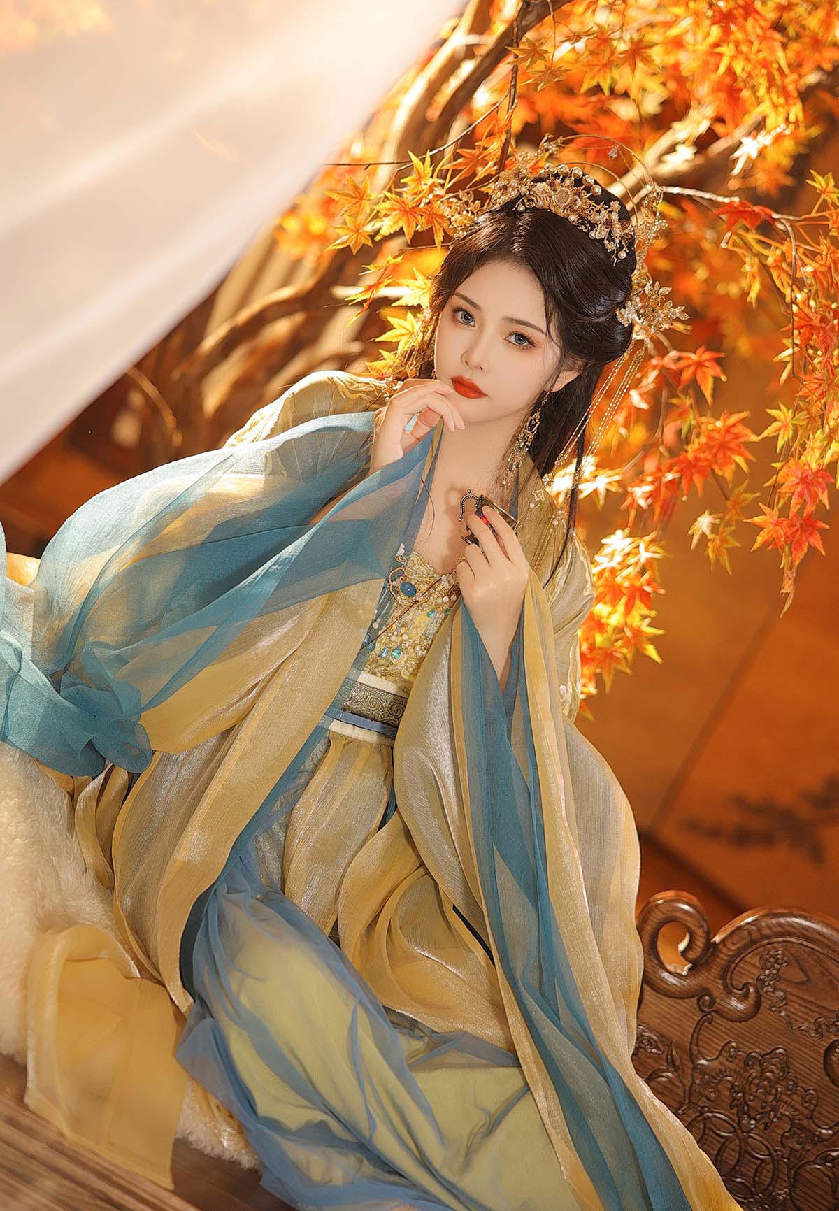 苏嫣嫣阿姨 – 白茶清欢 Cosplay-第1张