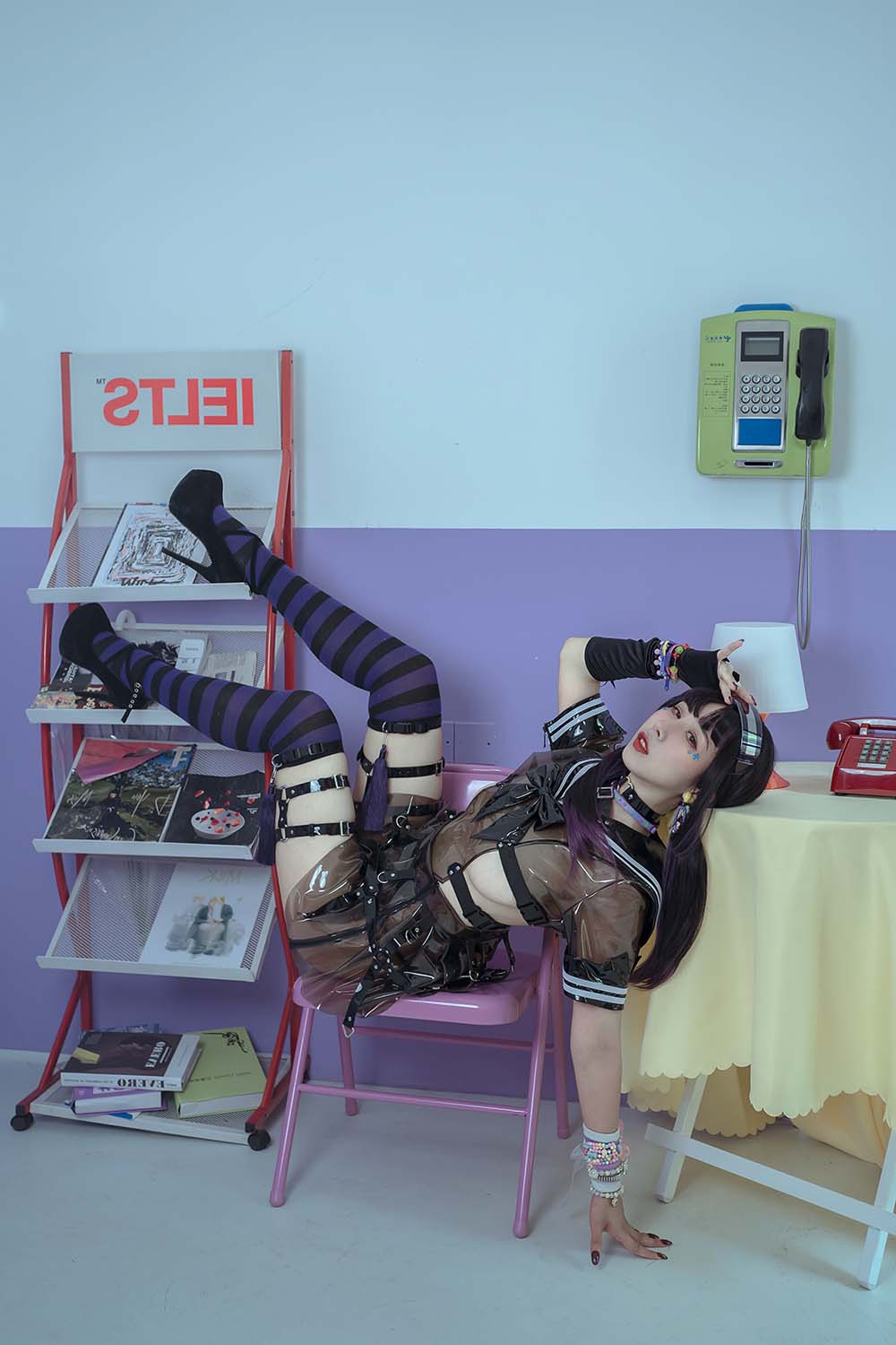 云溪溪 – 奶桃桃 幻想学院 Cosplay-第1张