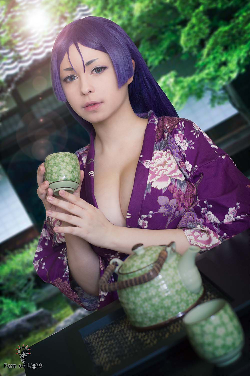 Yoshinobi – Minamoto no Raikou Cosplay-第1张