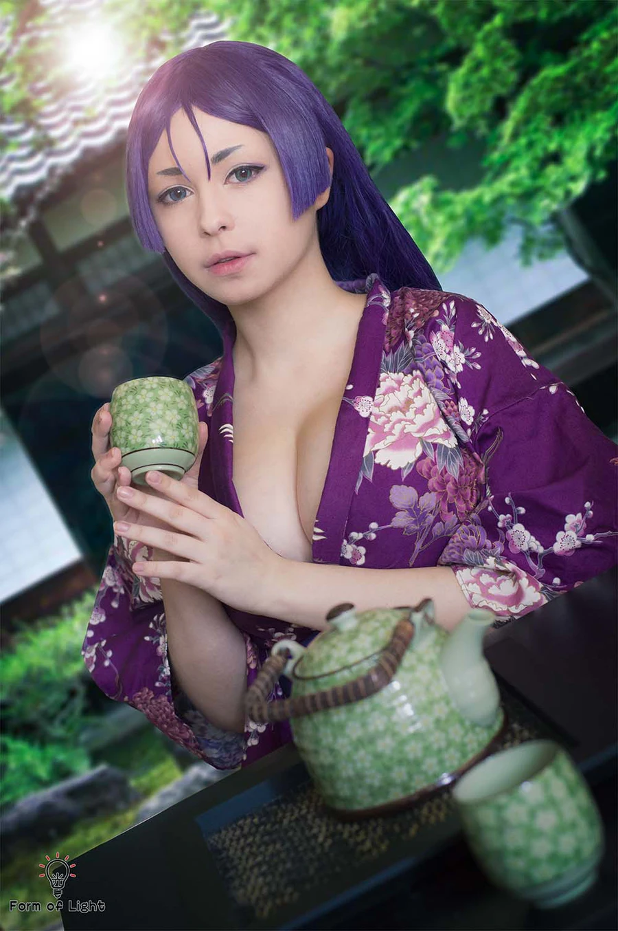 Yoshinobi – Minamoto no Raikou Cosplay-第1张
