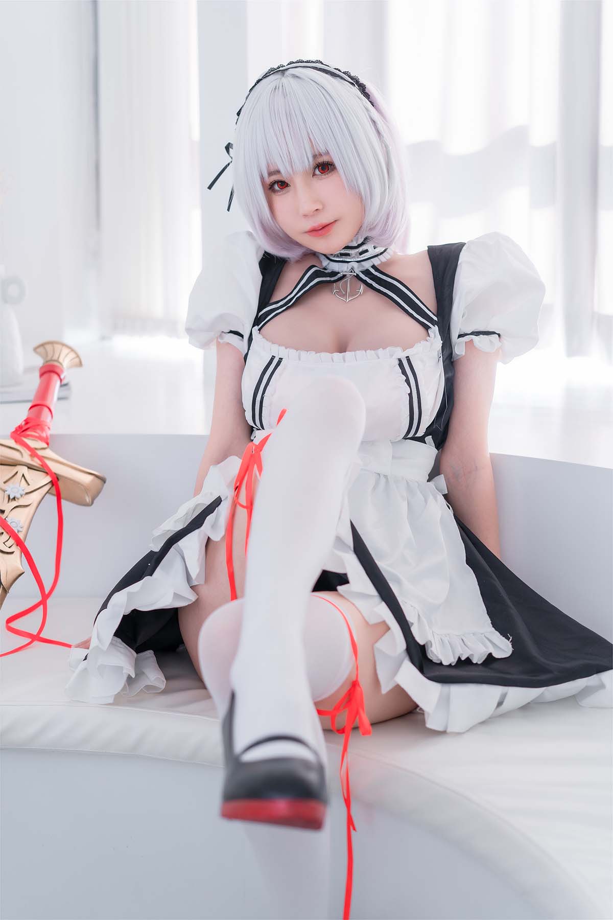 西园寺南歌写真 – 女仆本 天狼星 Cosplay-第1张