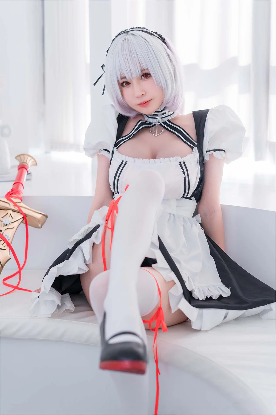 西园寺南歌写真 – 女仆本 天狼星 Cosplay-第1张