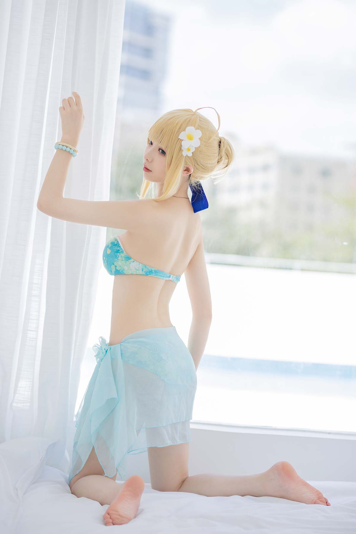 封疆疆v – saber水着 Cosplay-第1张