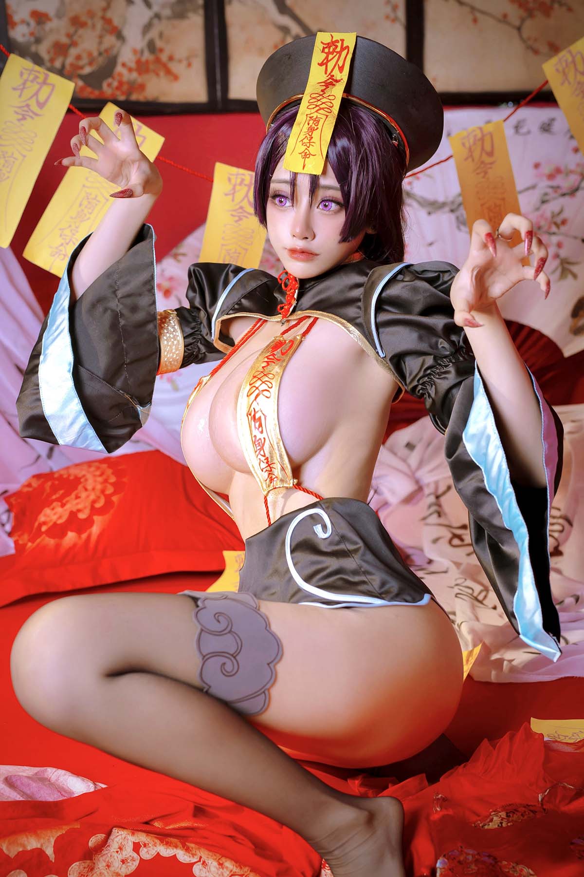 日本性感萝莉Byoru – Mama Jiangshi 小僵尸 Cosplay-第1张