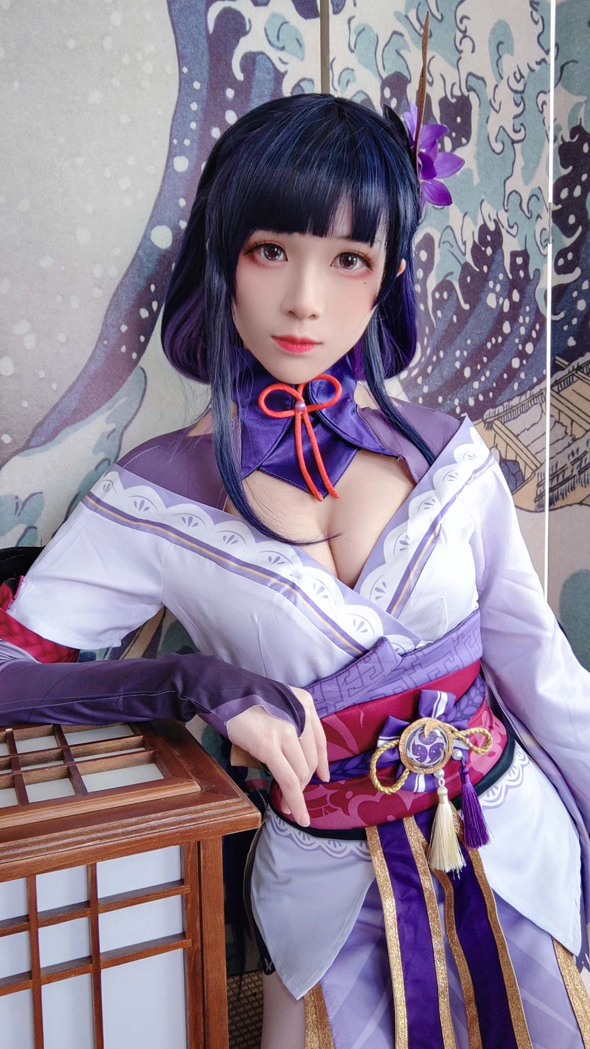 Tomoyo酱 – 雷电将军 Cosplay-第1张