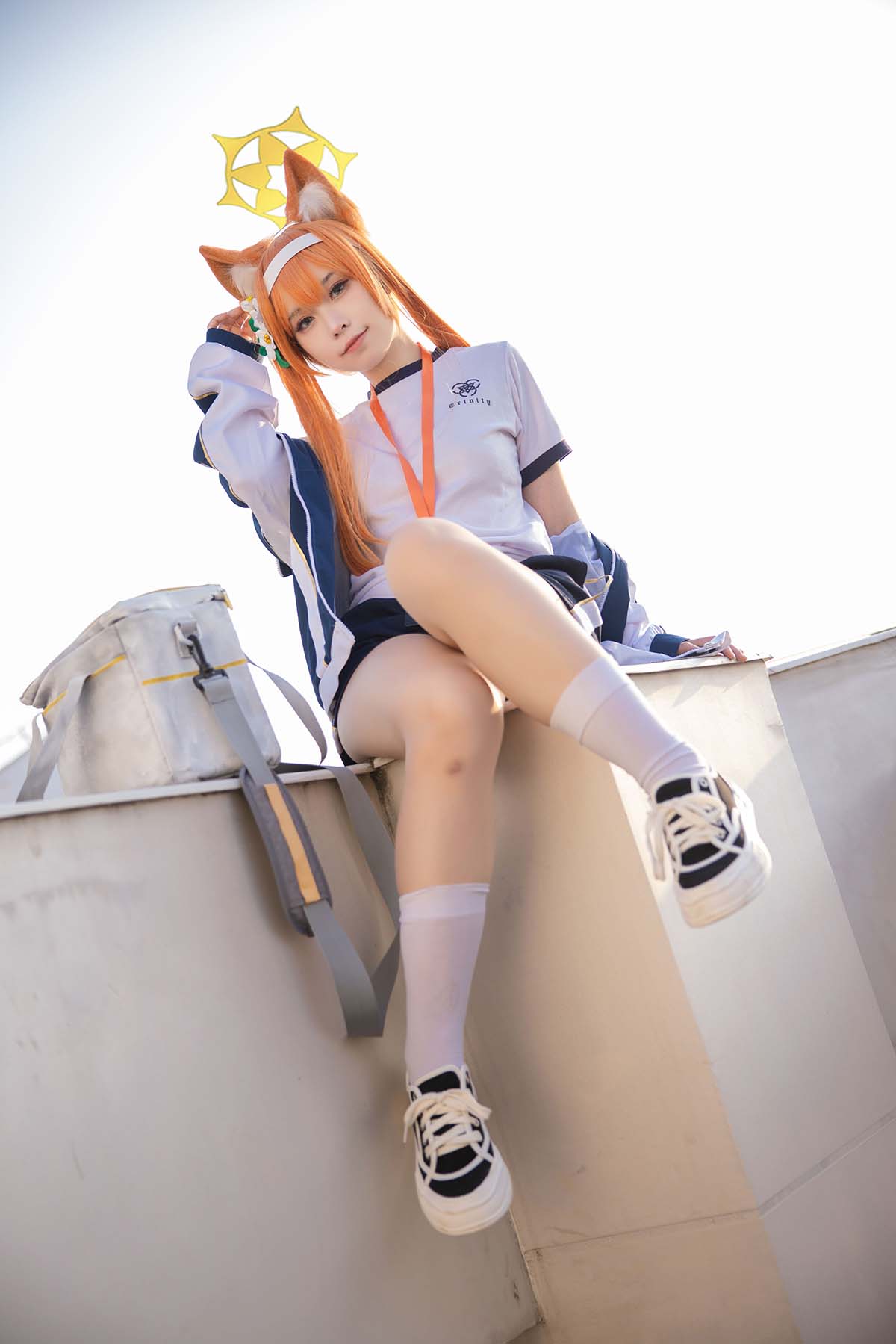 G44不会受伤 – 体操服玛丽 Cosplay-第1张