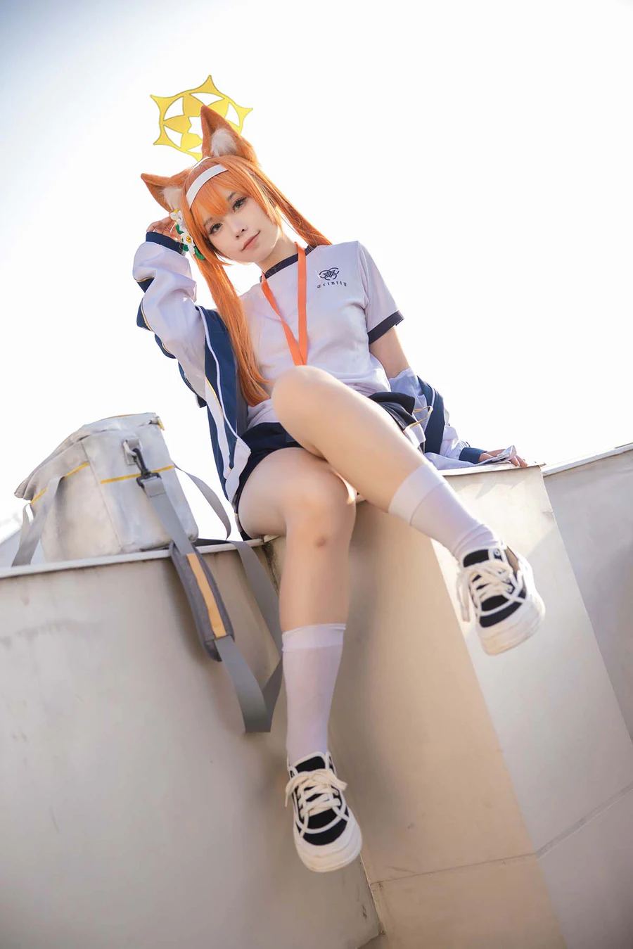 G44不会受伤 – 体操服玛丽 Cosplay-第1张