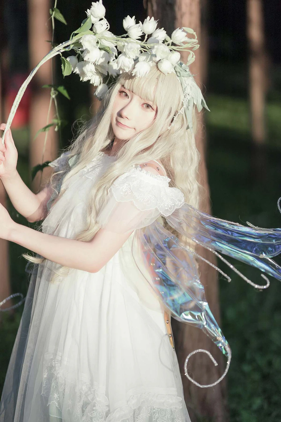 是三不是世w – 林中精灵 Cosplay-第1张