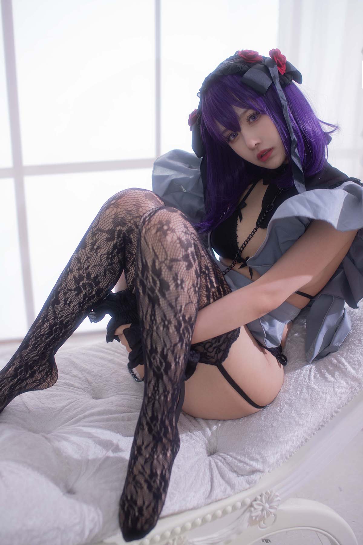 Shika小鹿鹿 – 雫 メード Cosplay-第1张