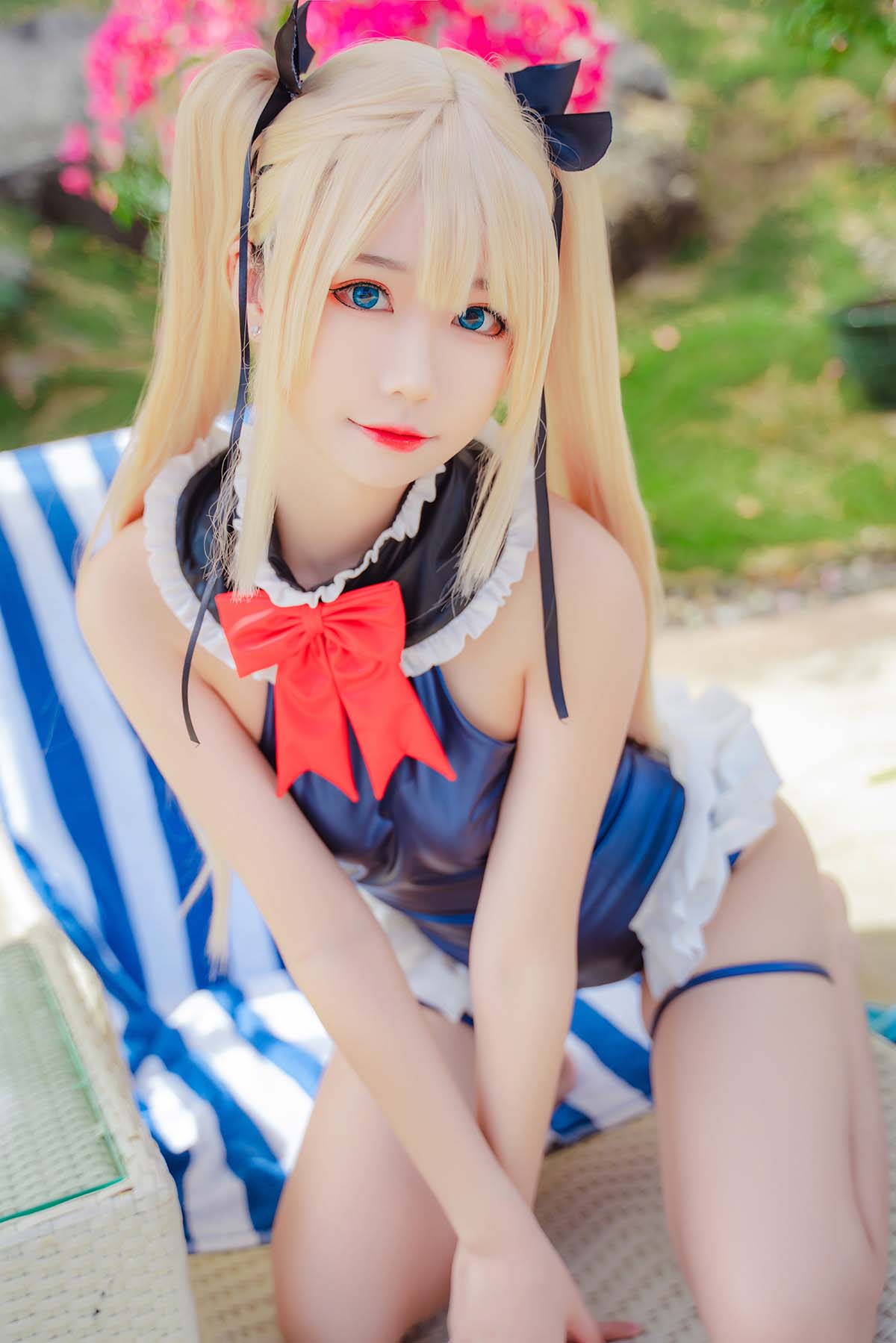 猫君君MaoJun – 玛丽罗斯体操服 Cosplay-第1张