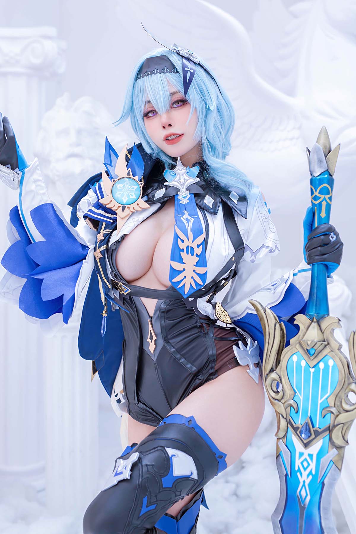 日本性感萝莉Byoru – Eula Cosplay-第1张