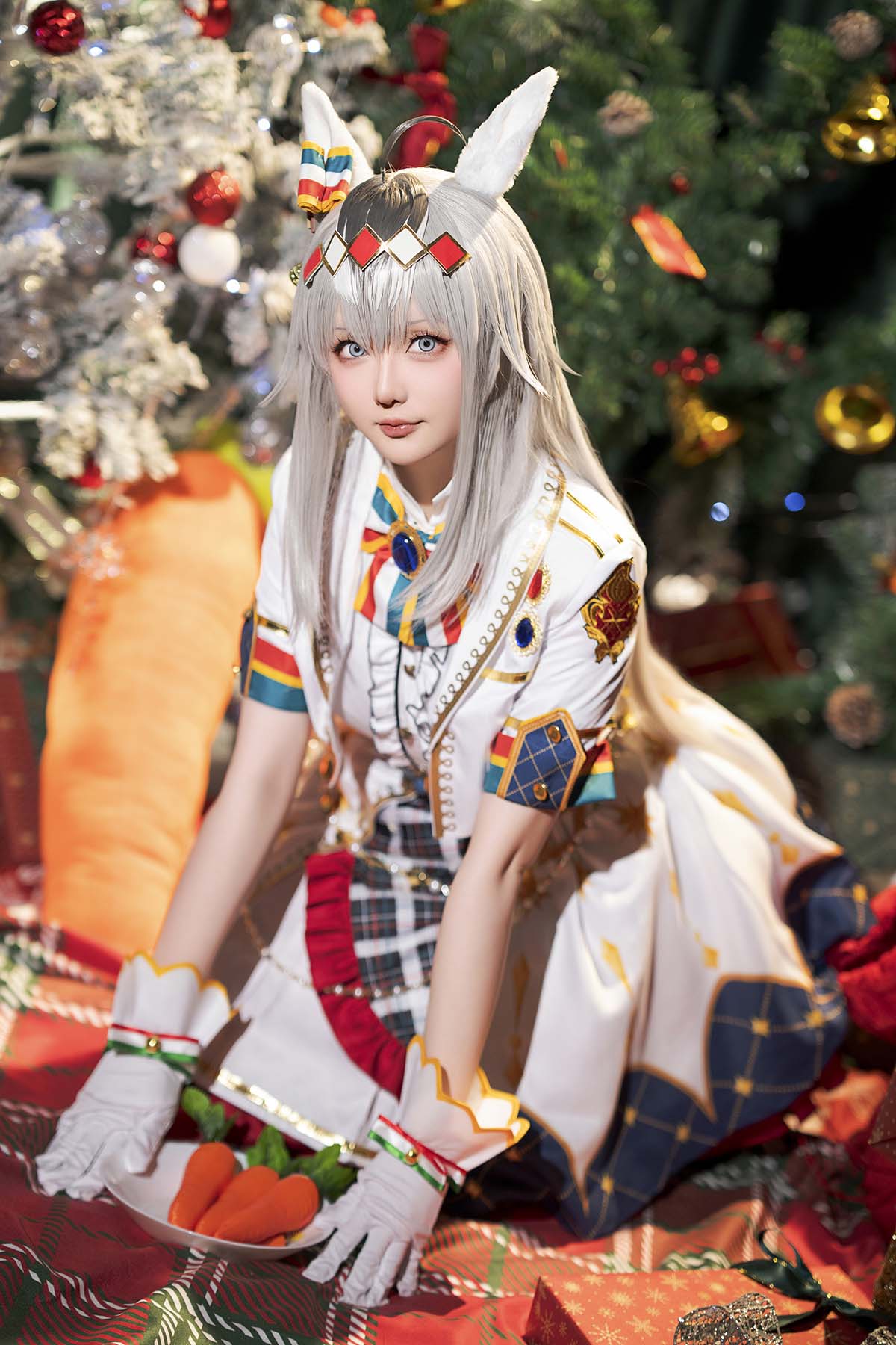 星之迟迟 – 赛马娘-小栗帽 圣诞衣装 Cosplay-第1张