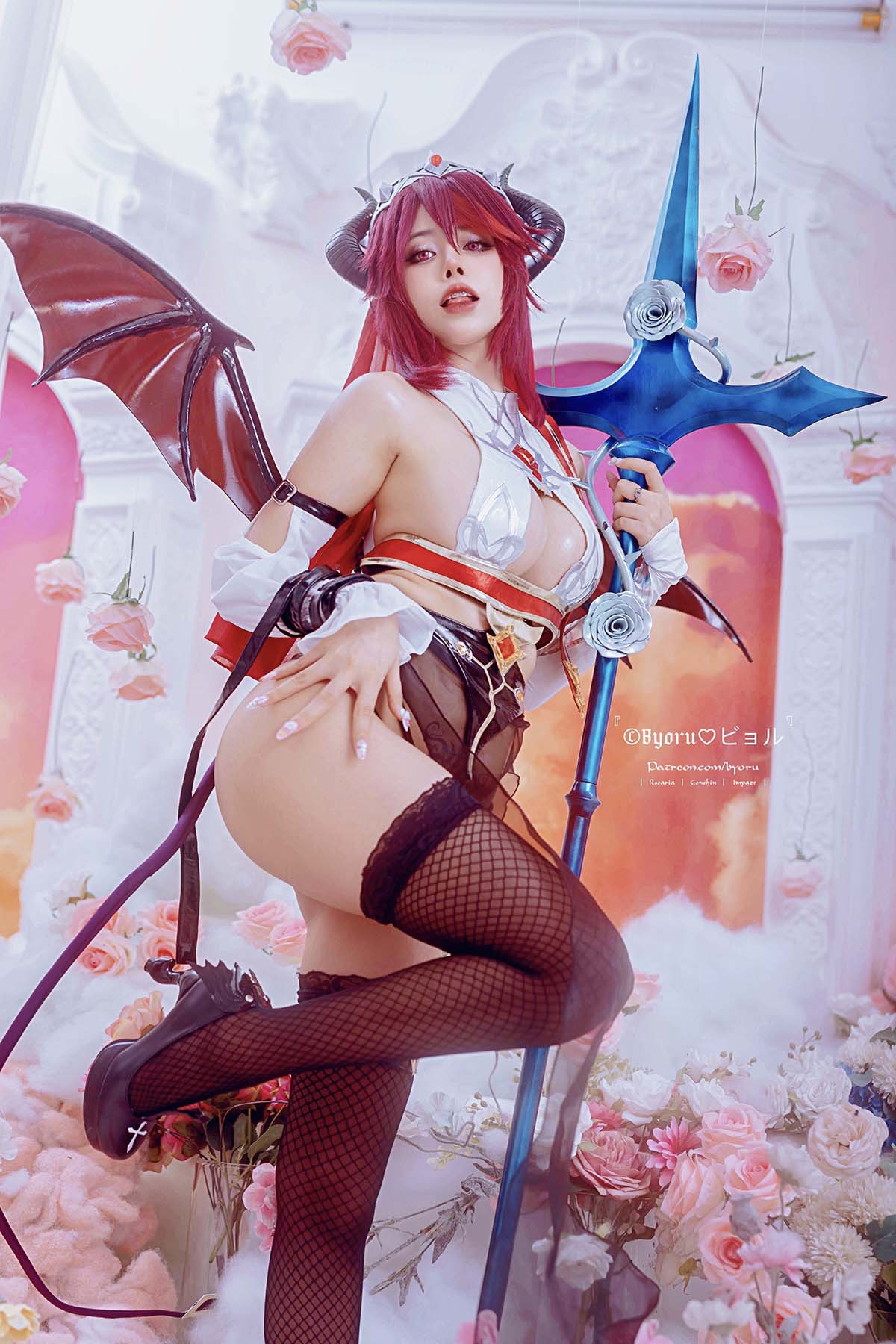 日本性感萝莉Byoru – Rosaria Cosplay-第1张