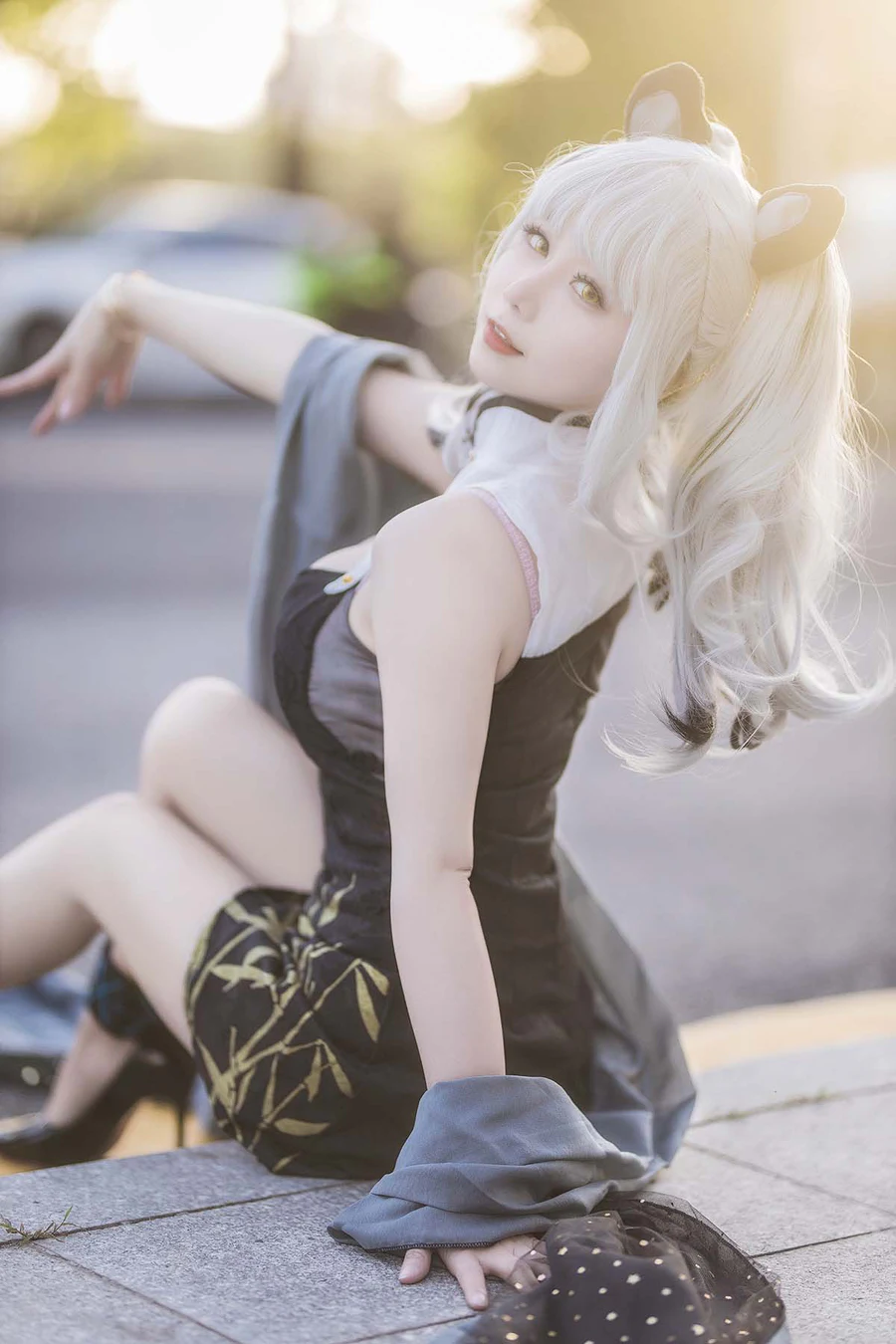 末夜787 – 舰长图 食铁兽场照 Cosplay-第1张