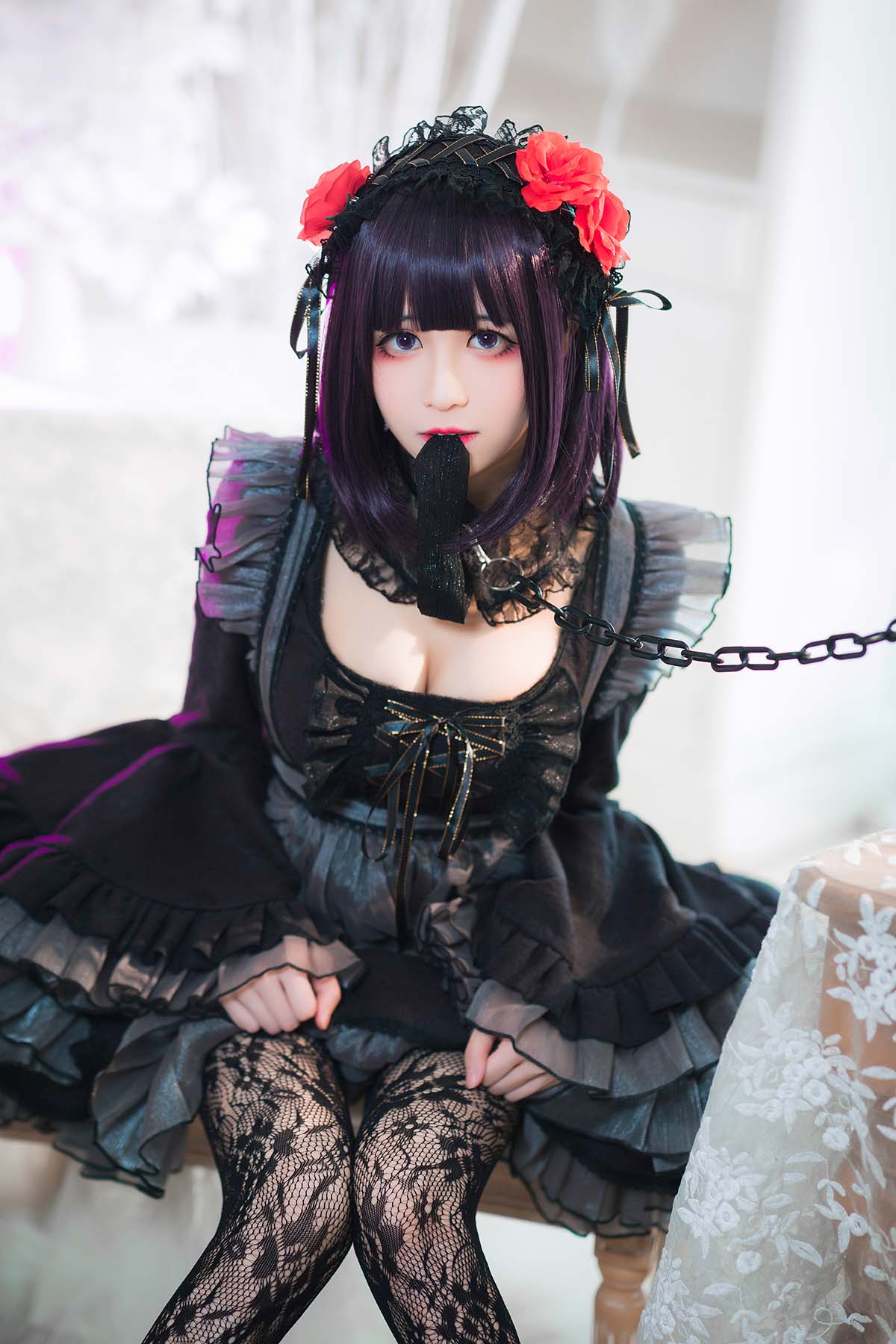Tomoyo酱 – 更衣人偶 黑江雫 Cosplay-第1张
