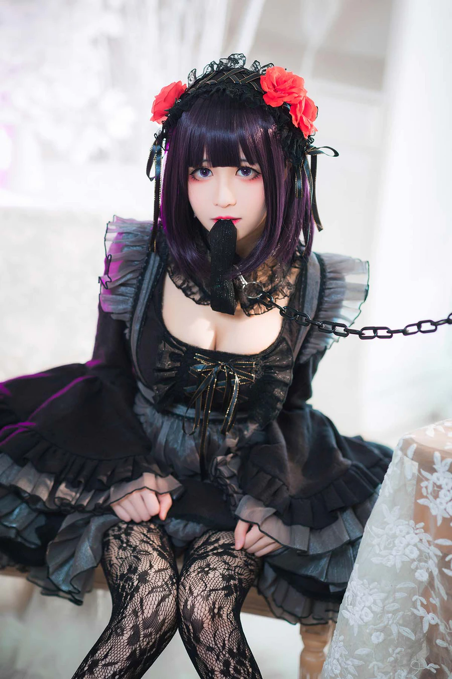 Tomoyo酱 – 更衣人偶 黑江雫 Cosplay-第1张