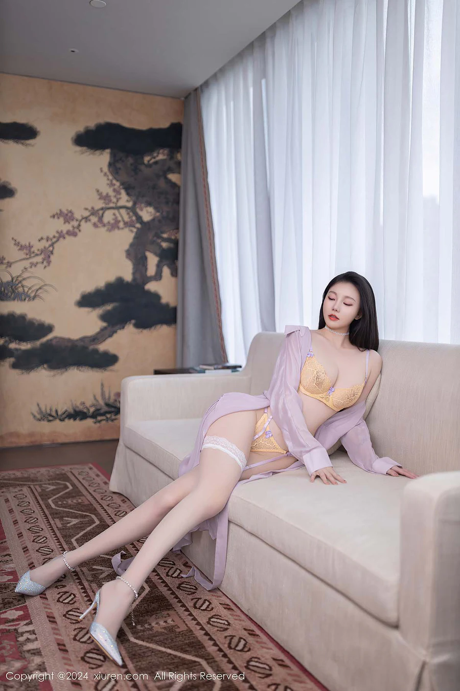 [Xiuren秀人网]2024.08.13 NO.9009 安然anran Xiuren秀人网-第2张