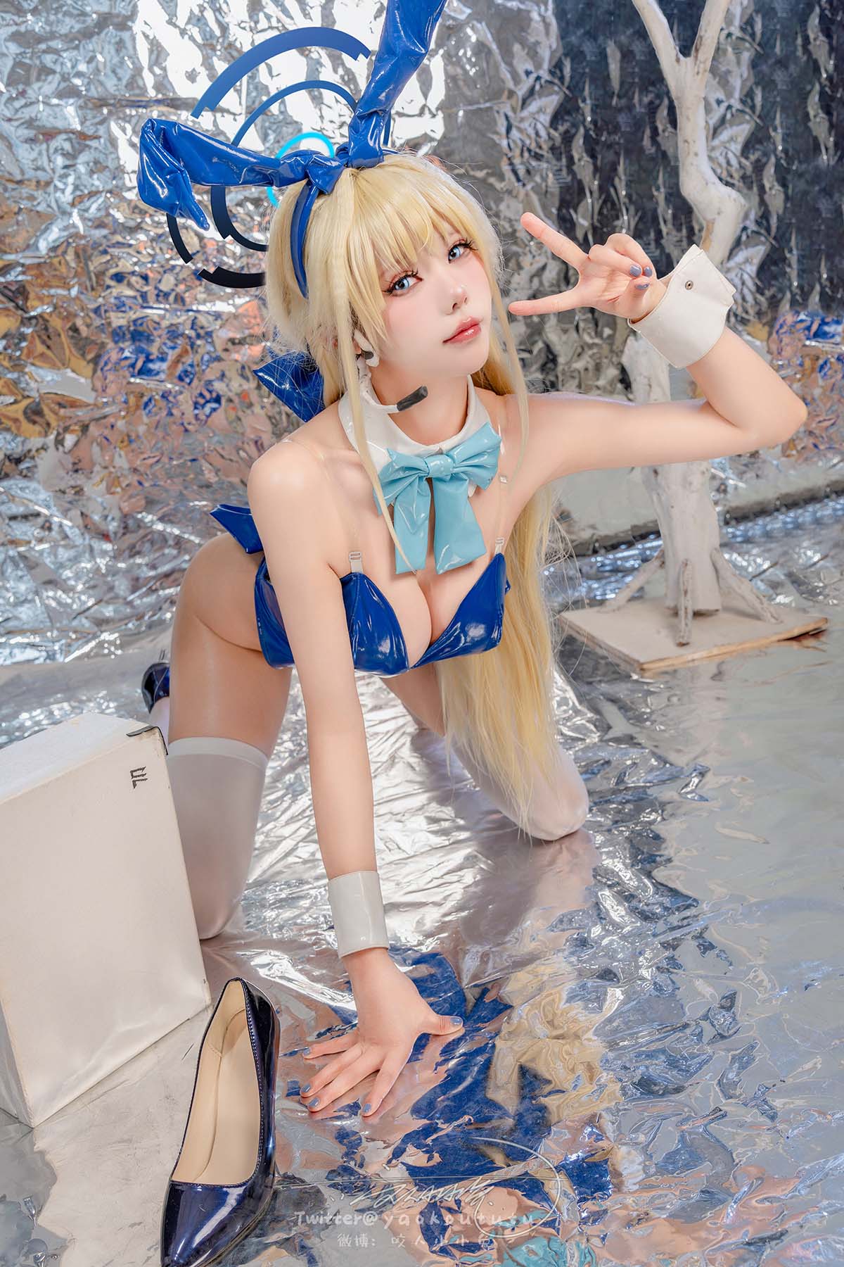 咬一口兔娘 – 碧蓝档案 飞鸟马时 Cosplay-第1张