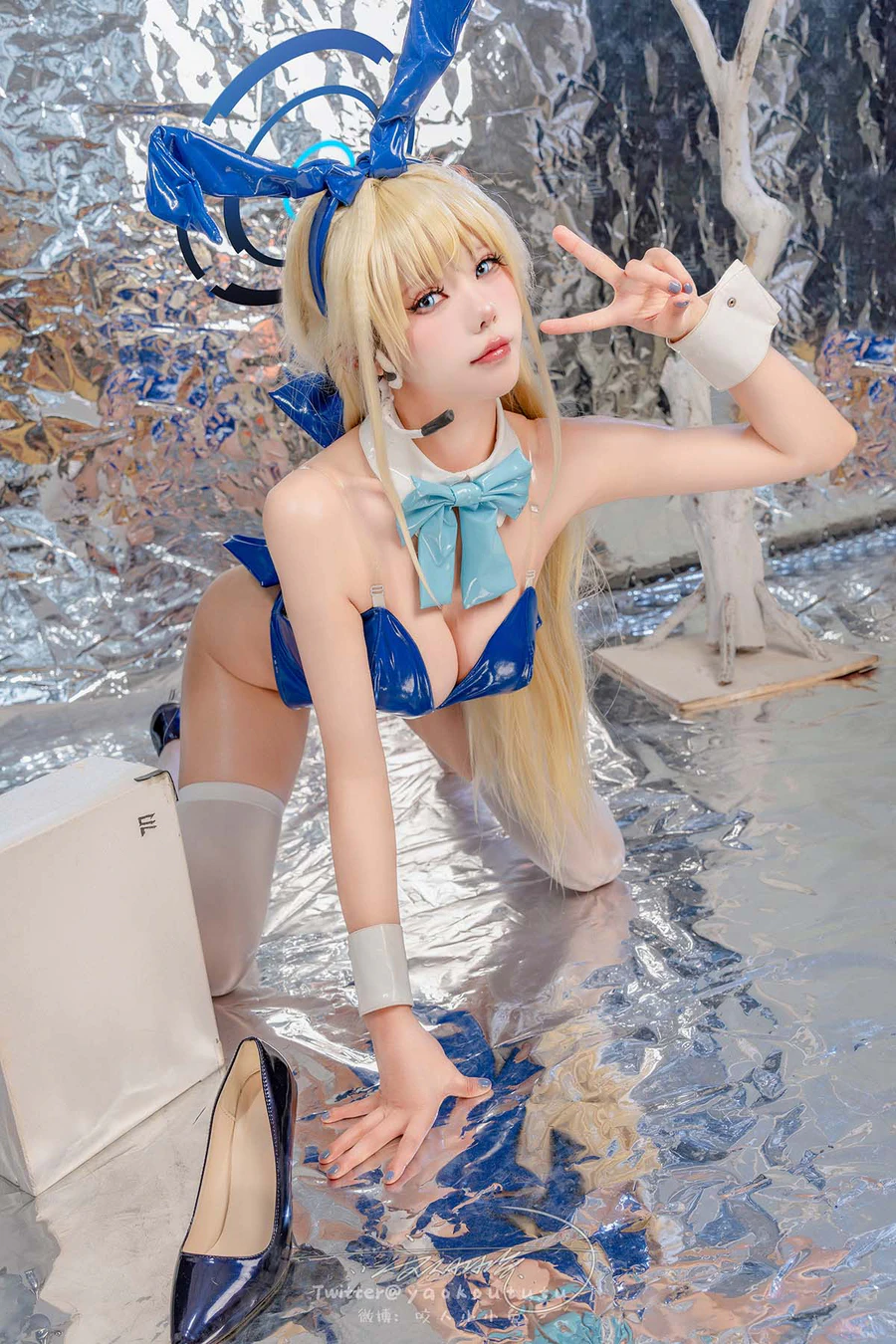 咬一口兔娘 – 碧蓝档案 飞鸟马时 Cosplay-第1张
