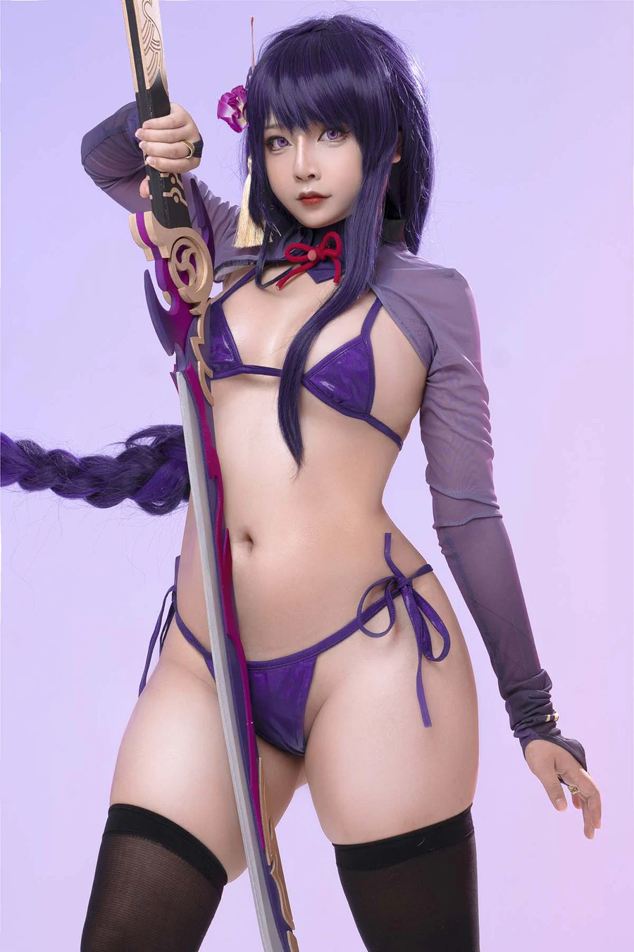 Sayo Momo – Raiden Shogun Cosplay-第1张