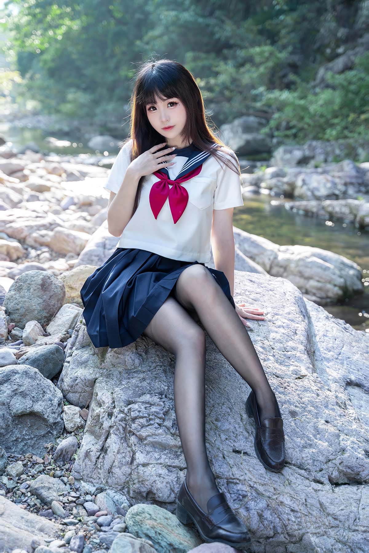 miko酱ww – 小小溪流 Cosplay-第1张