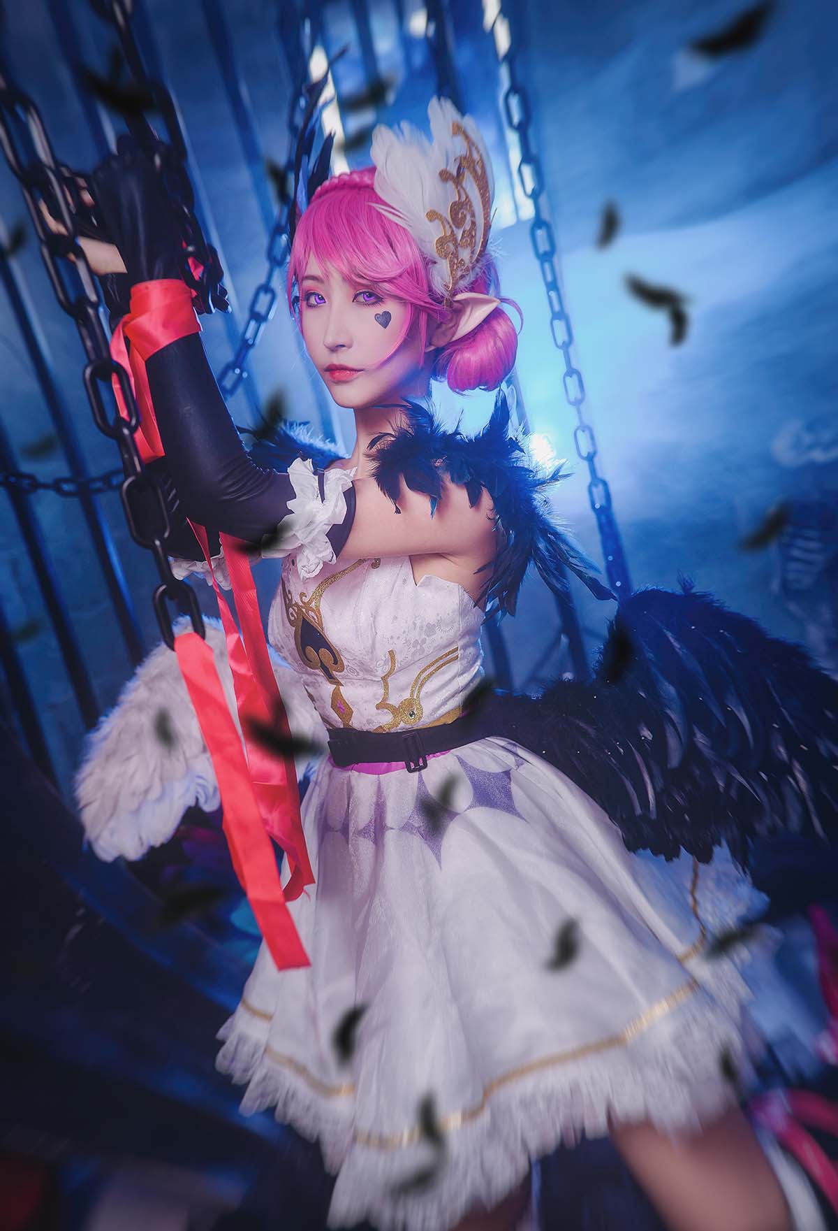 拿相机的执义 -『王者荣耀』小乔天鹅之梦 Cosplay-第1张