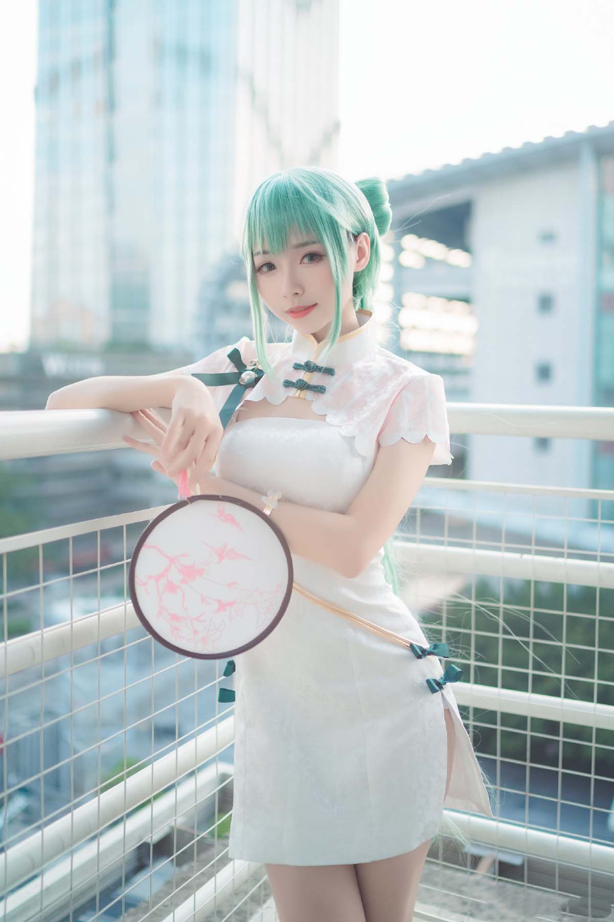 大大卷卷小卷 – 初音夏日 Cosplay-第1张