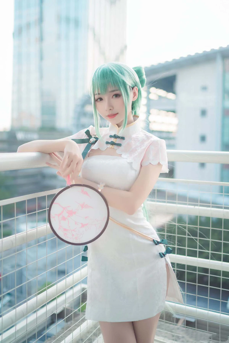 大大卷卷小卷 – 初音夏日 Cosplay-第1张
